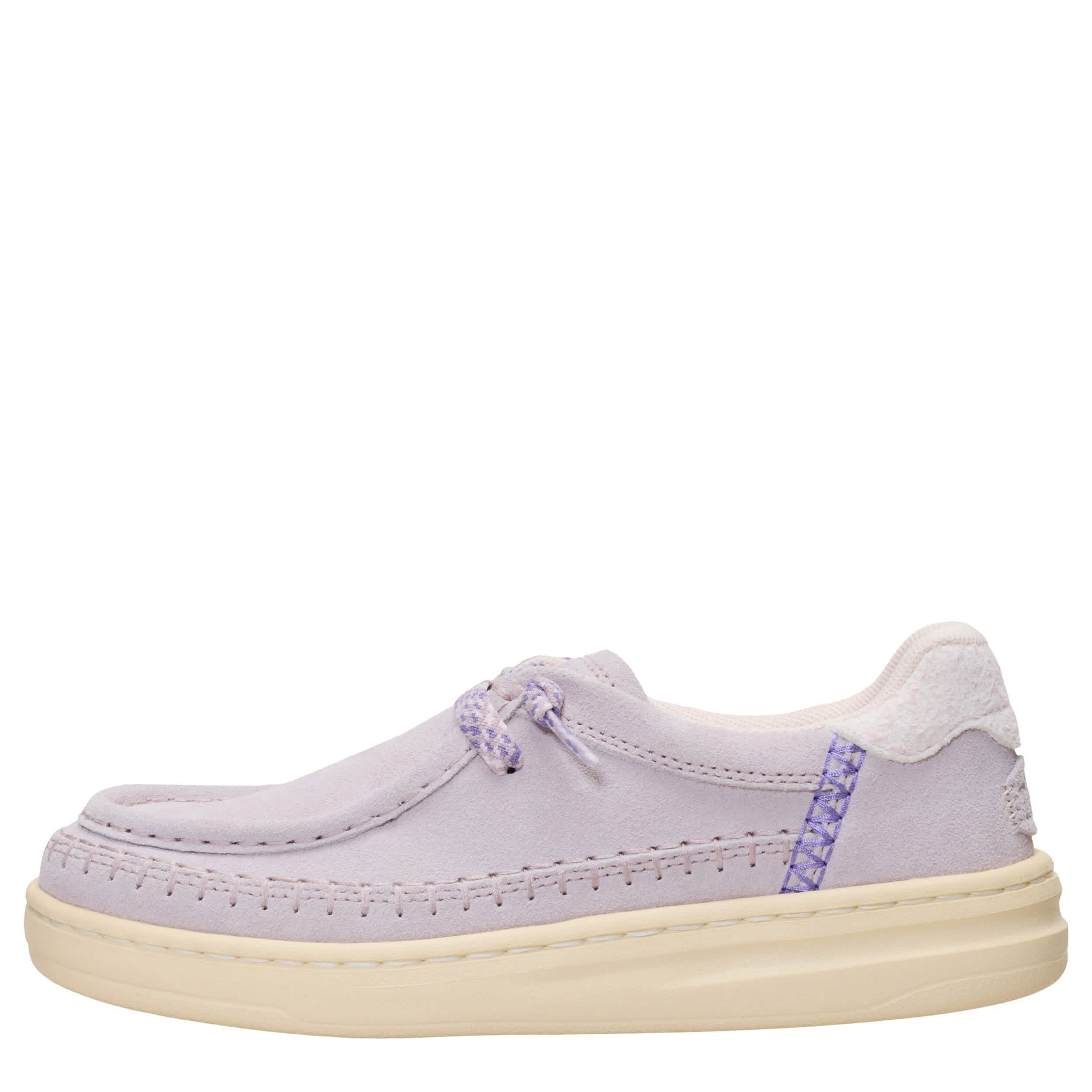 HEYDUDE-WOMENS HARPER MOC CRAFTED SLIP ON SNEAEKR-GREY & 