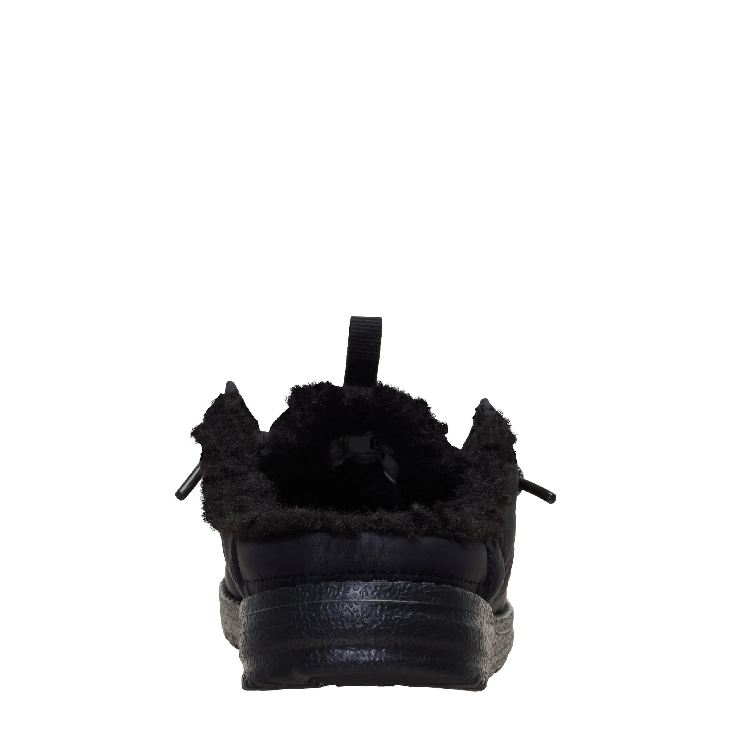 HEYDUDE-WOMENS WENDY SLIP CAMP SLIP ON SNEAKER-BLACK & 