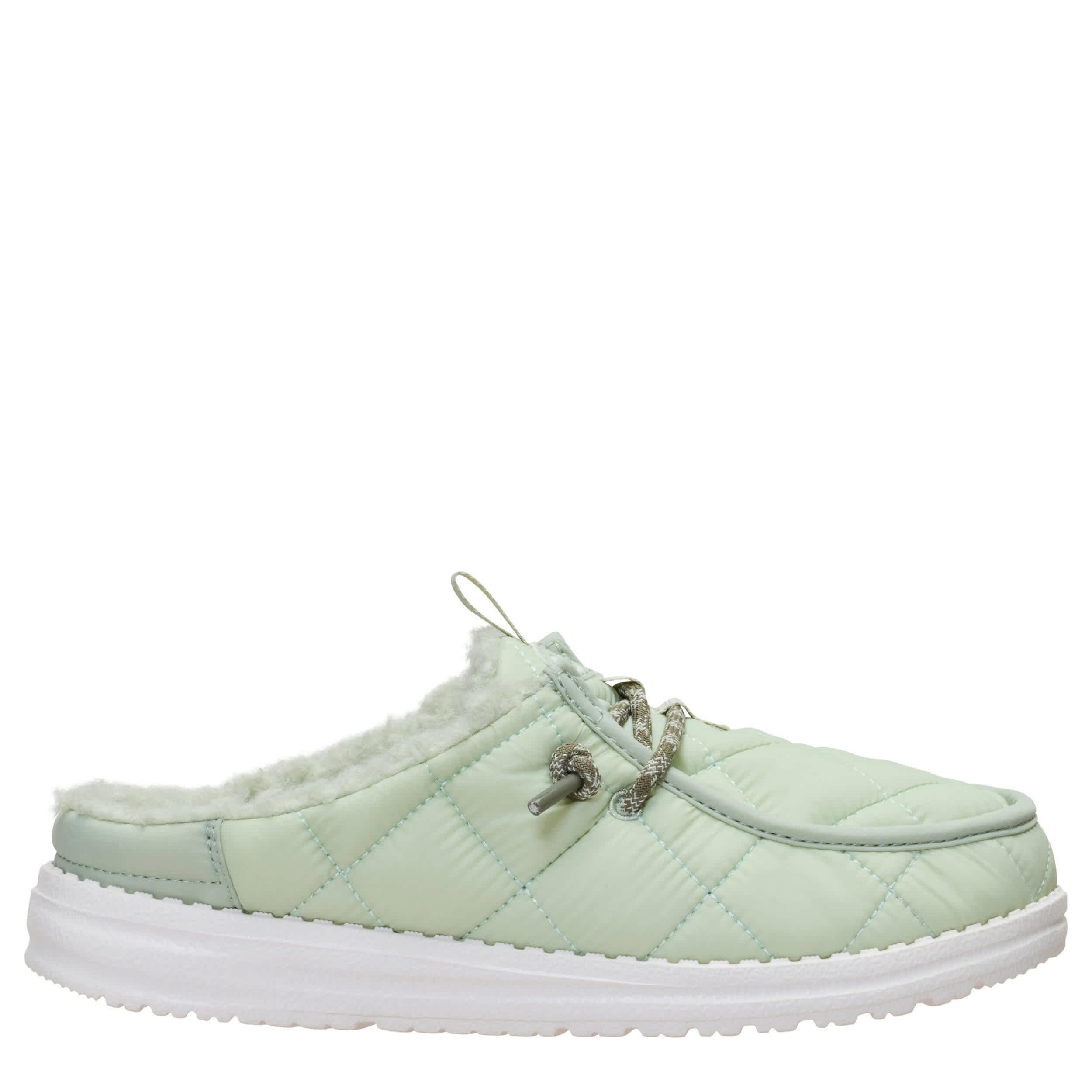 HEYDUDE-WOMENS WENDY SLIP CAMP SLIP ON SNEAKER-BLUE & 