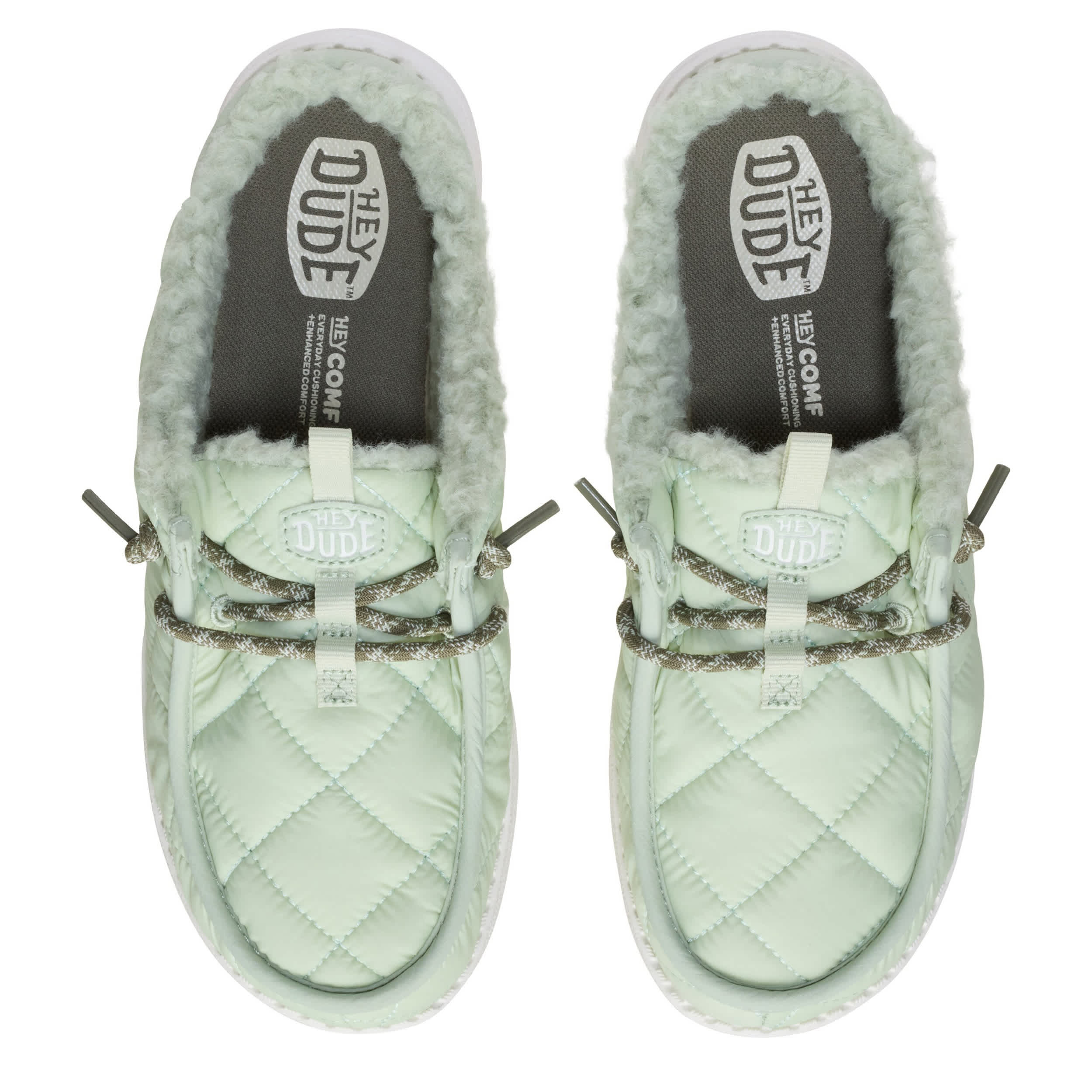 HEYDUDE-WOMENS WENDY SLIP CAMP SLIP ON SNEAKER-BLUE & 