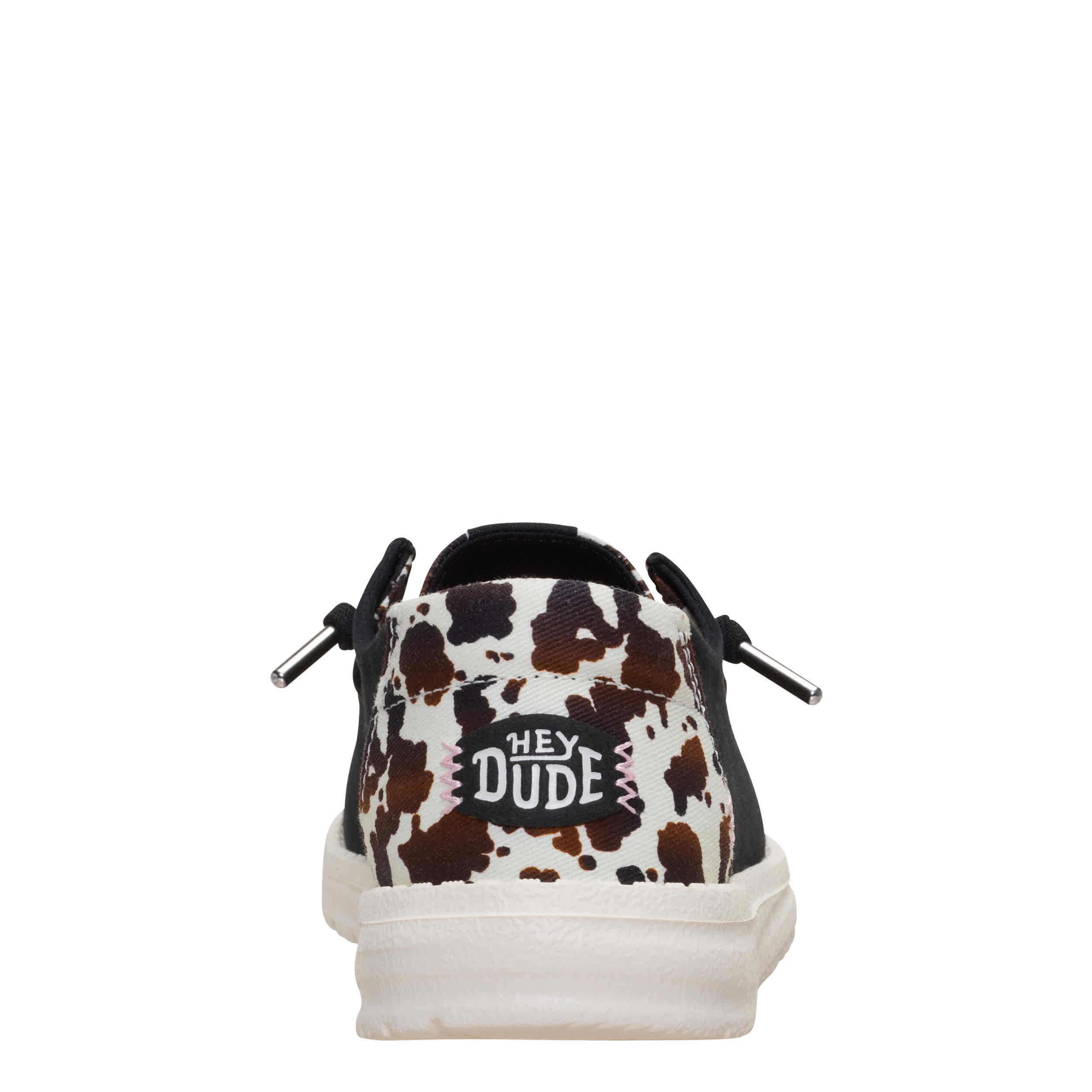HEYDUDE-WOMENS WENDY SLIP ON SNEAKER-BLACK & 