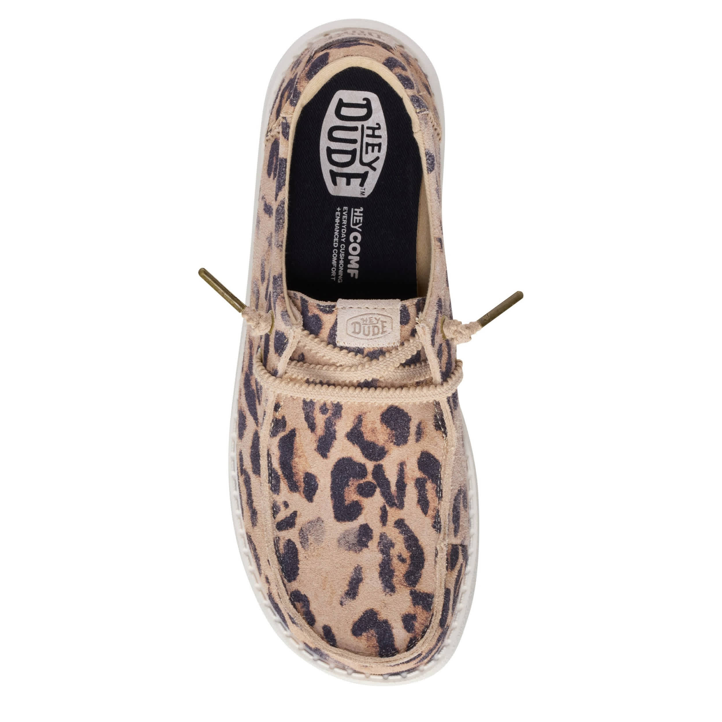 HEYDUDE-WOMENS WENDY CRAFT SLIP ON SNEAKER-BROWN & 