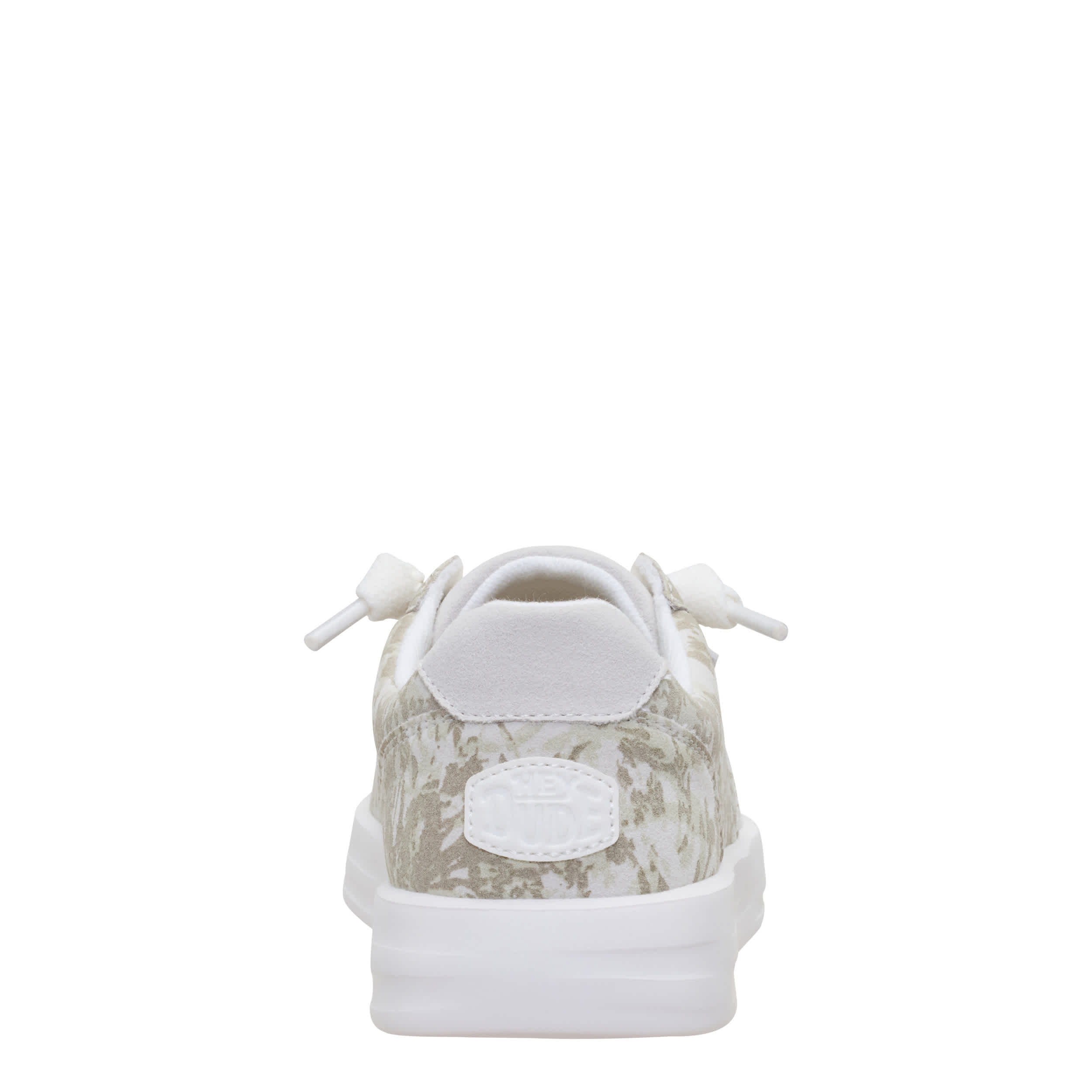 HEYDUDE-WOMENS KARINA DUO CLASSIC SLIP ON SNEAKER-WHITE & 
