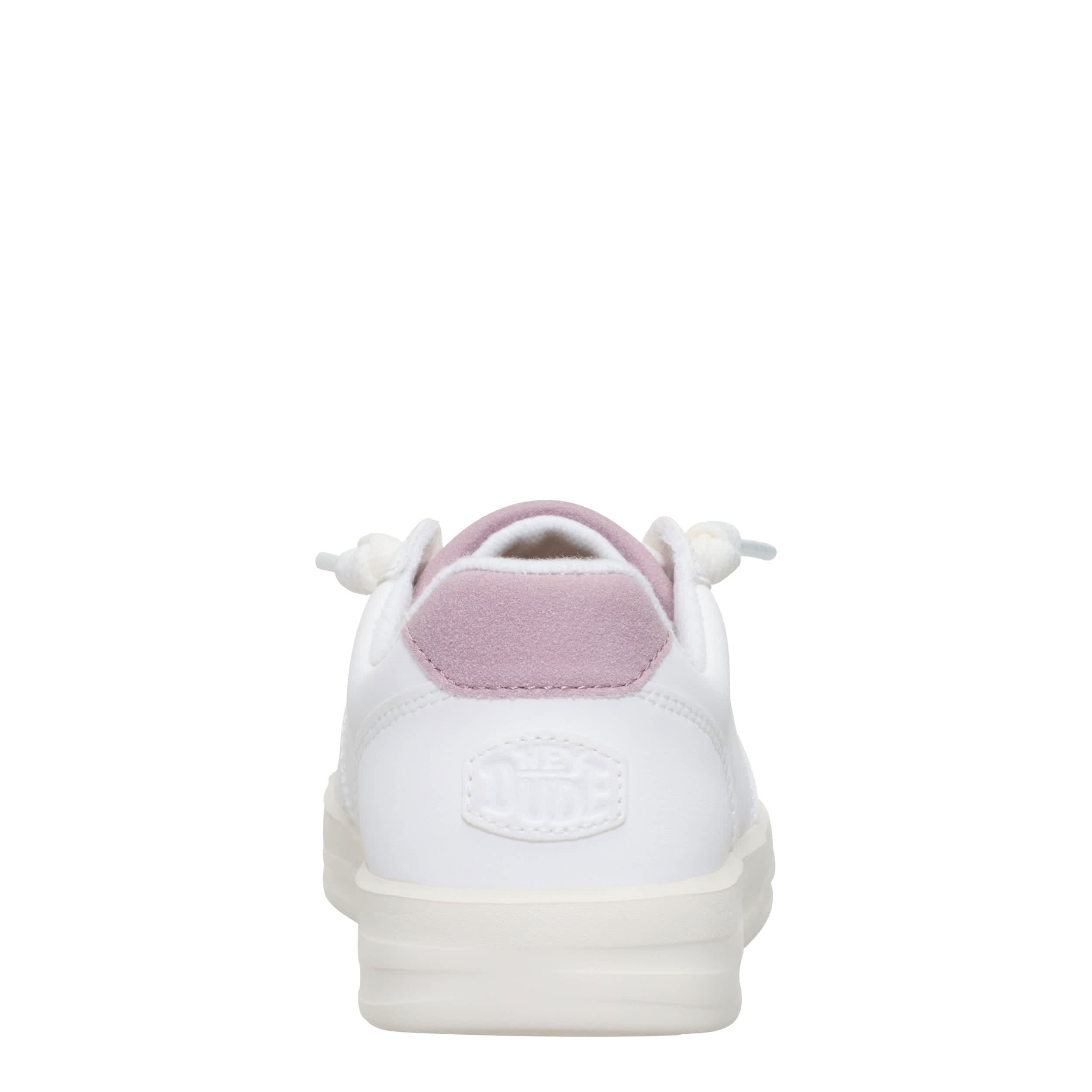 HEYDUDE-WOMENS KARINA DUO CLASSIC SLIP ON SNEAKER-WHITE & 