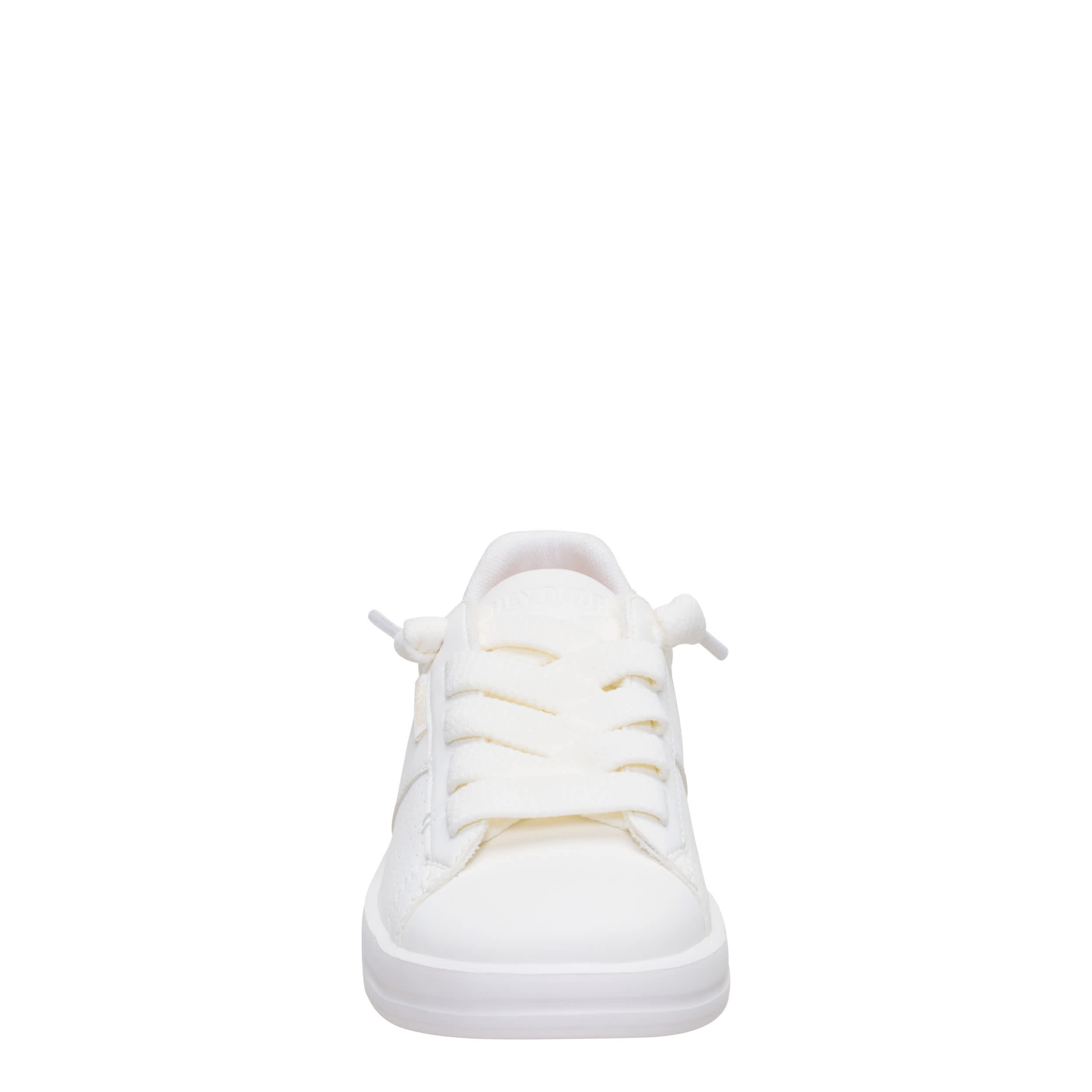 HEYDUDE-WOMENS KARINA DUO CLASSIC SLIP ON SNEAKER-WHITE & 