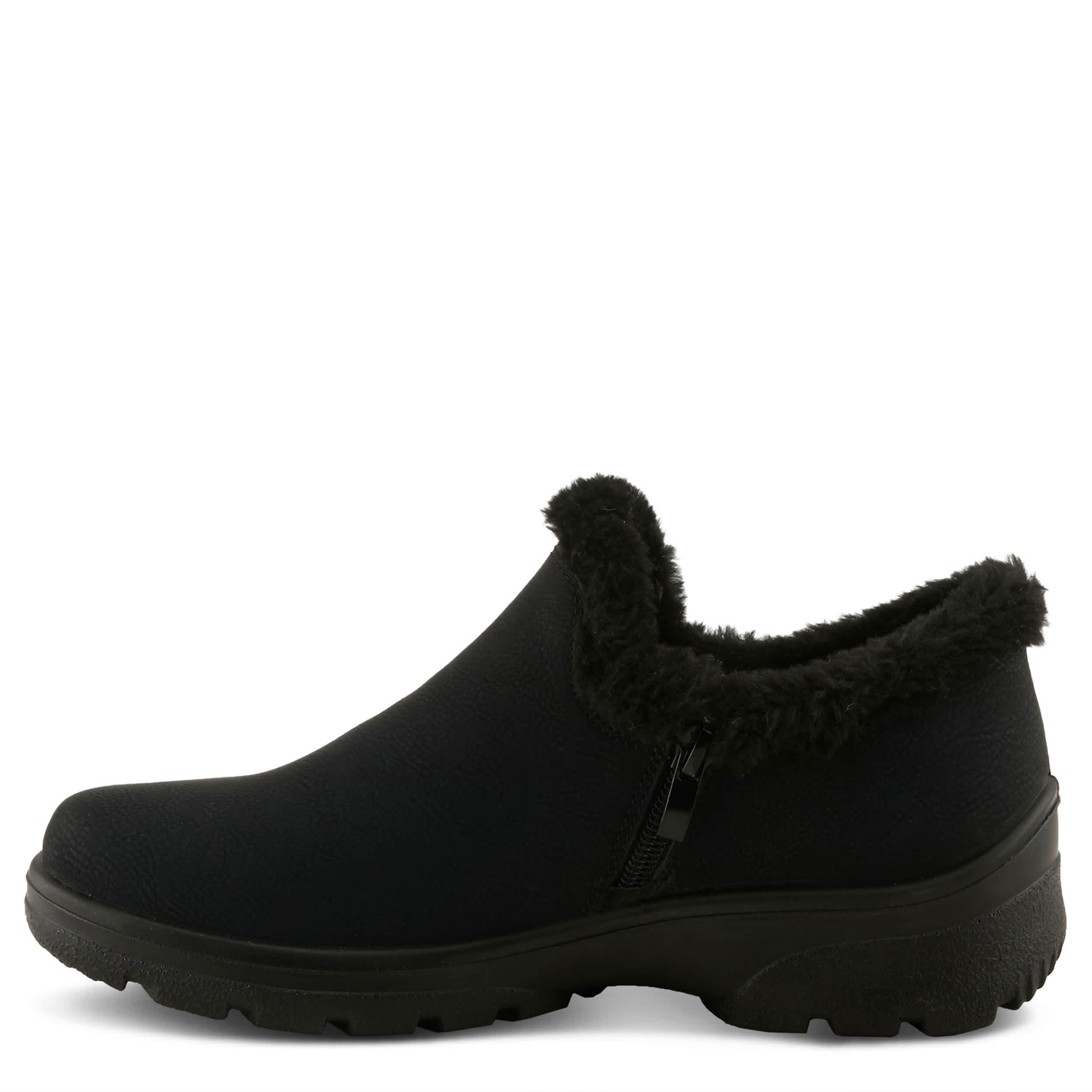 Flexus-WOMENS BAMBARI SNEAKER-BLACK & 