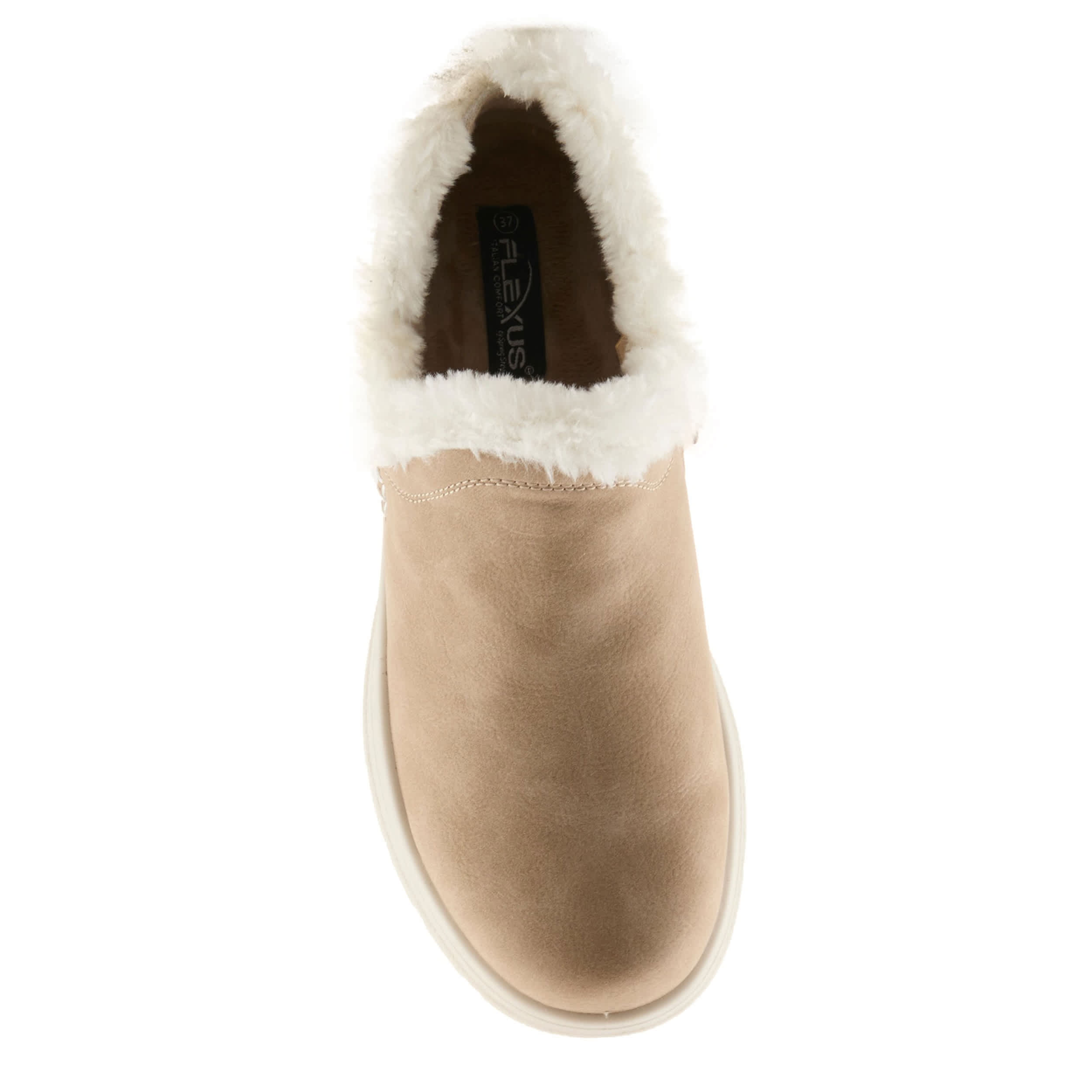 Flexus-WOMENS BAMBARI SNEAKER-BEIGE & 