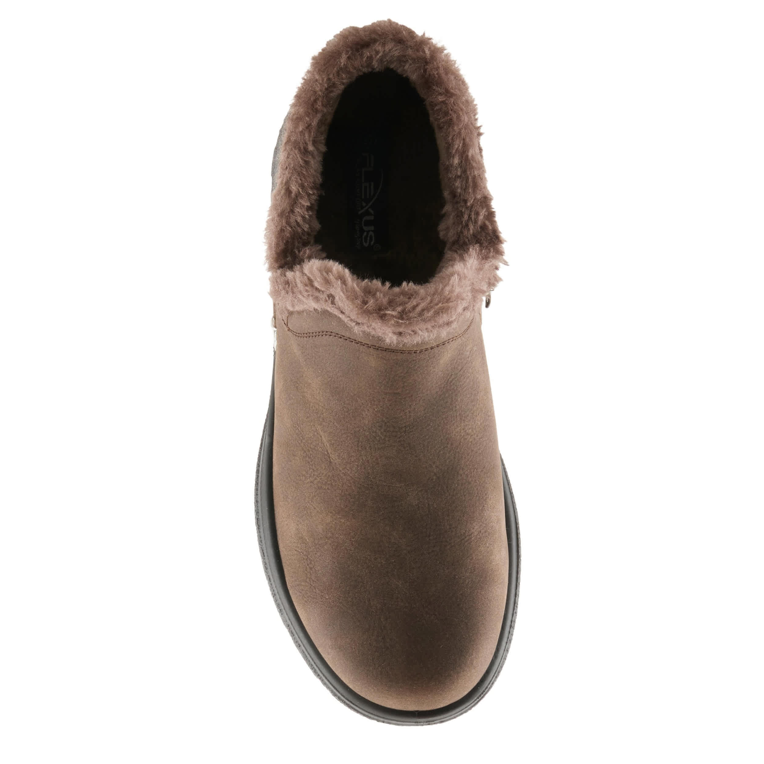 Flexus-WOMENS BAMBARI SNEAKER-BROWN & 