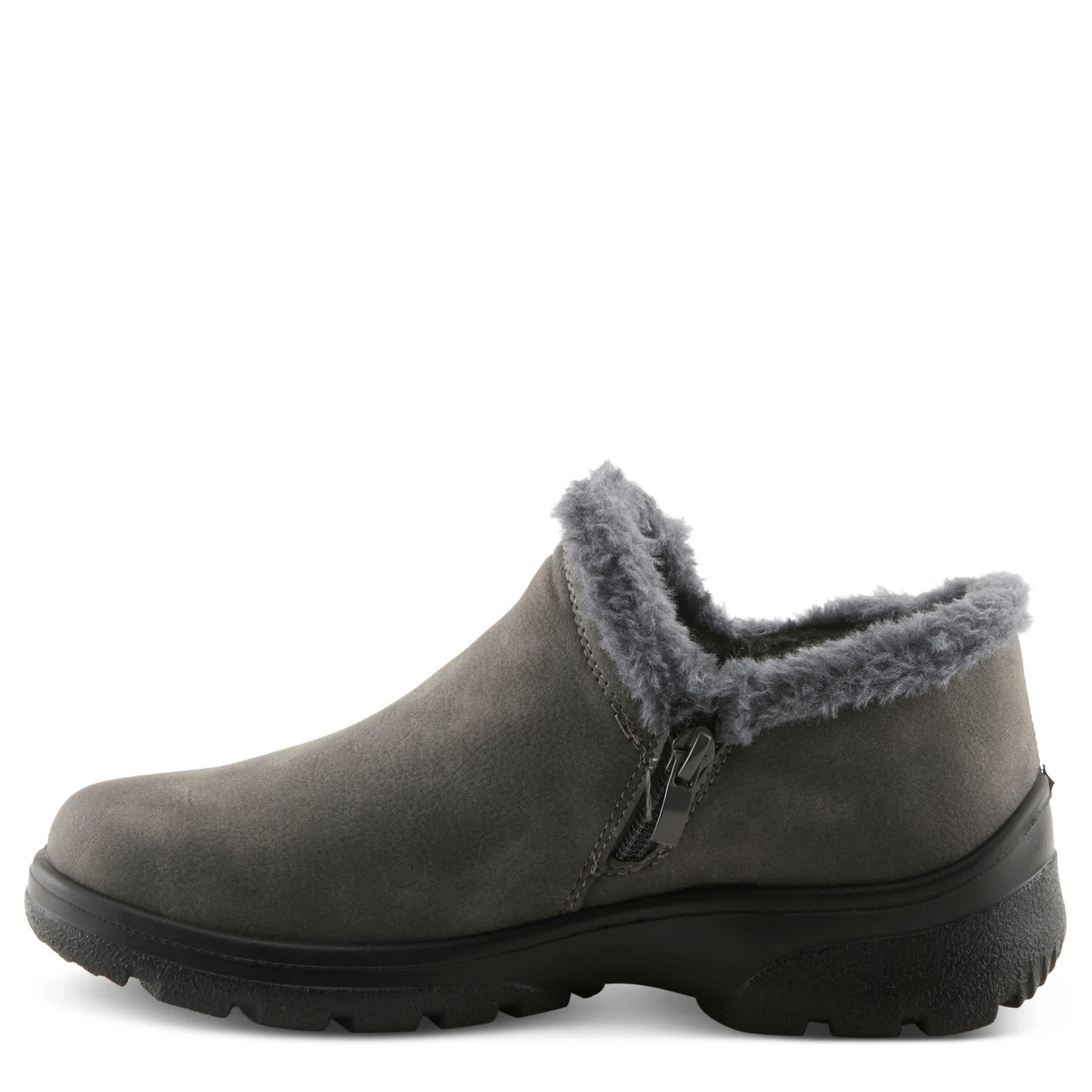 Flexus-WOMENS BAMBARI SNEAKER-DARK GREY & 