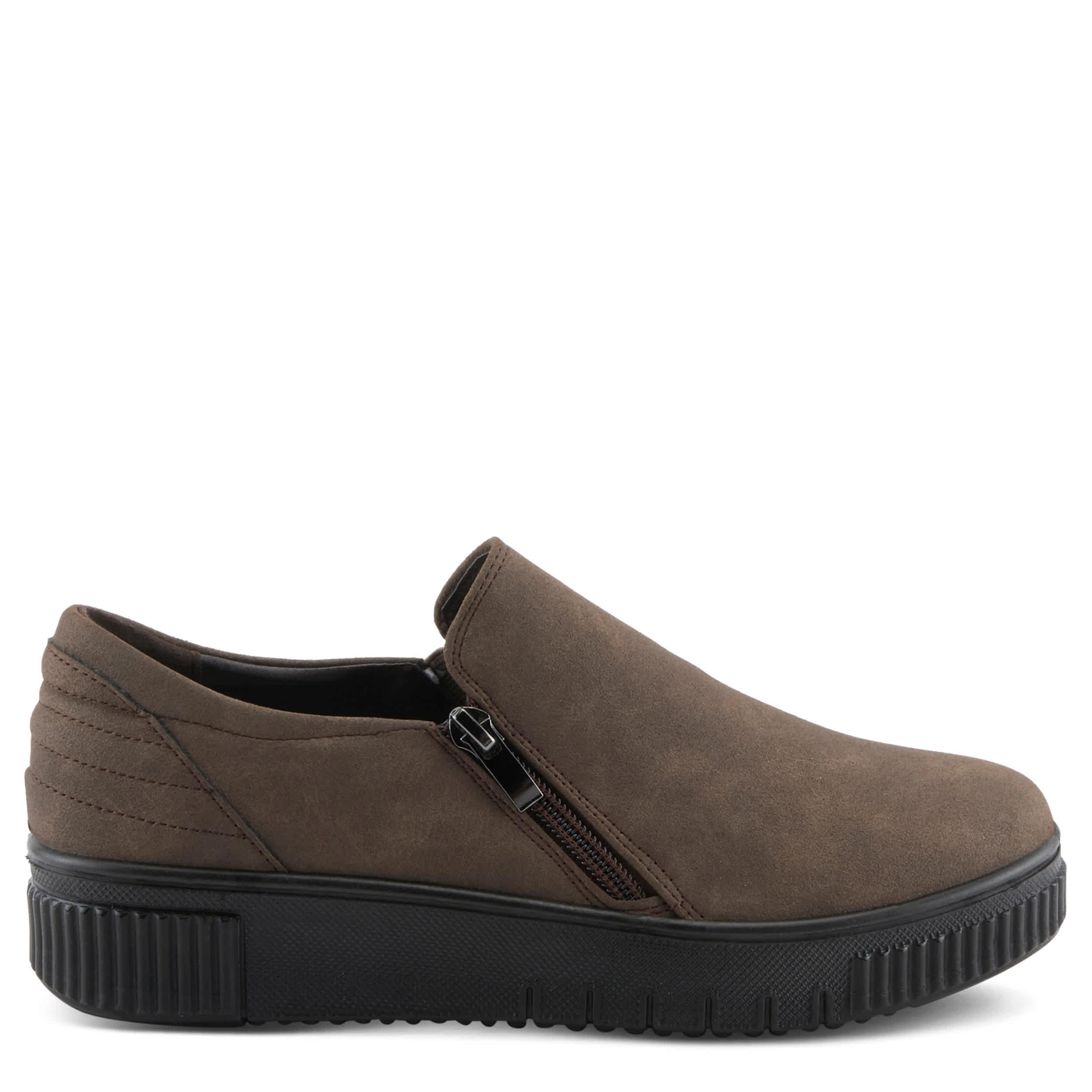Flexus-WOMENS LAVACA SLIP ON SNEAKER-TAUPE & 