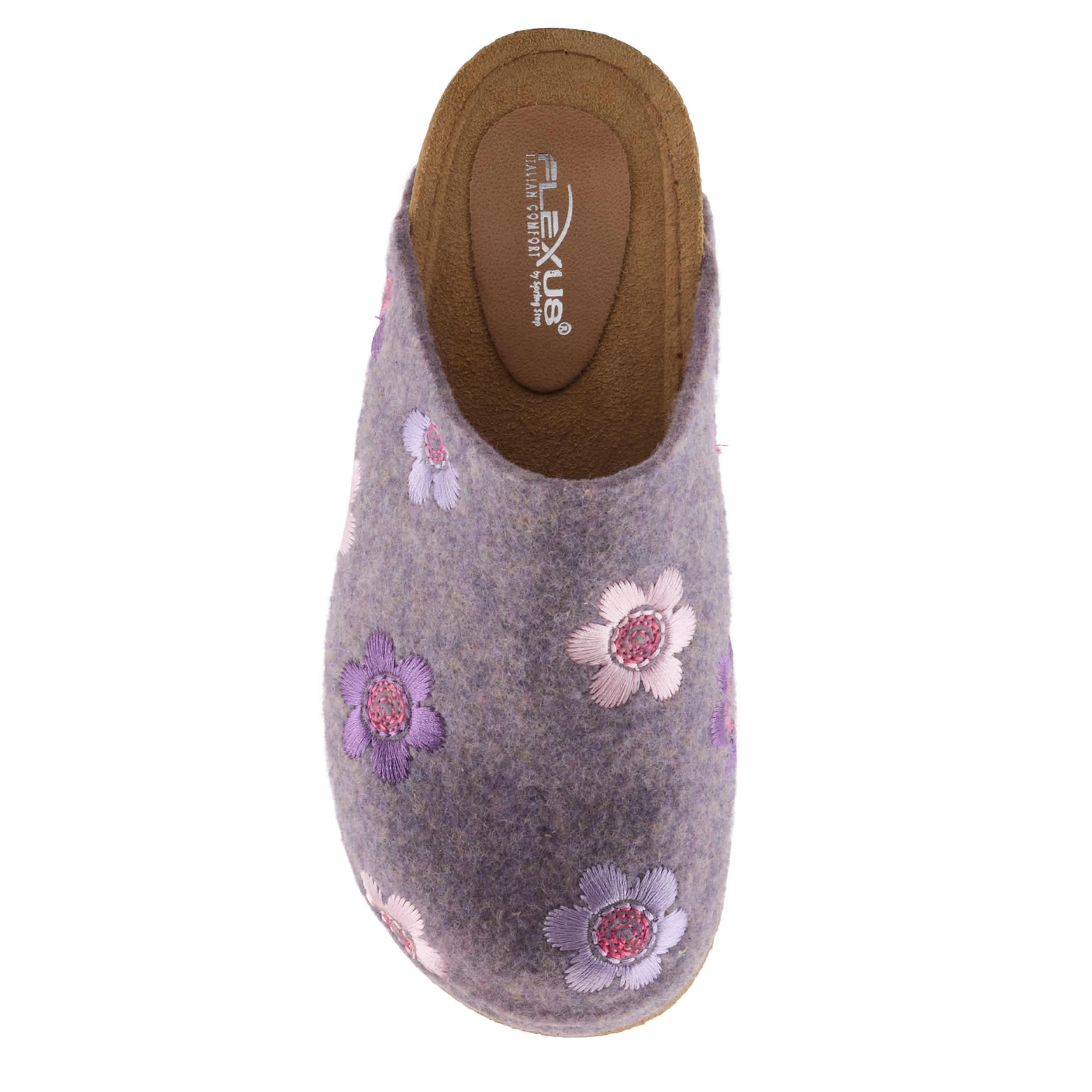Flexus-WOMENS CUTESY CLOG-LILAC & MULTICOLOR