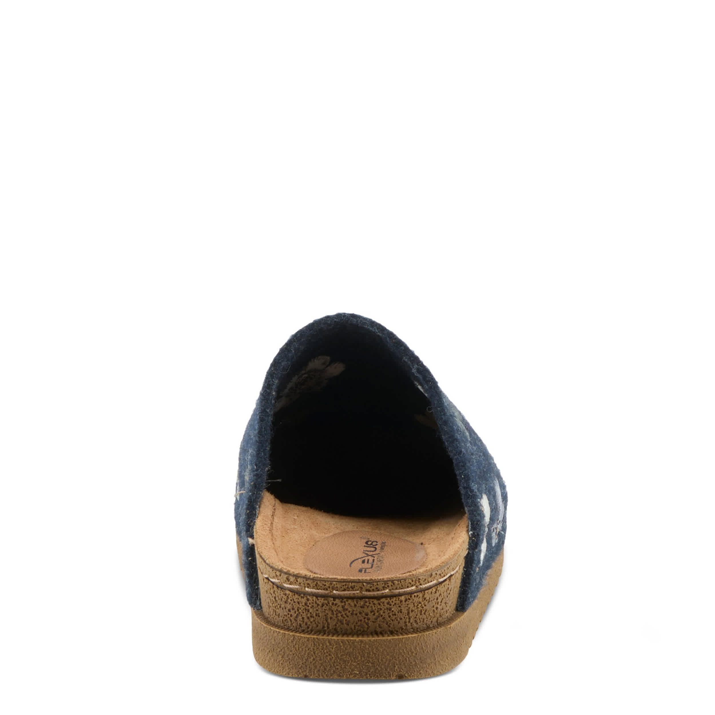 Flexus-WOMENS CUTESY CLOG-NAVY & MULTICOLOR