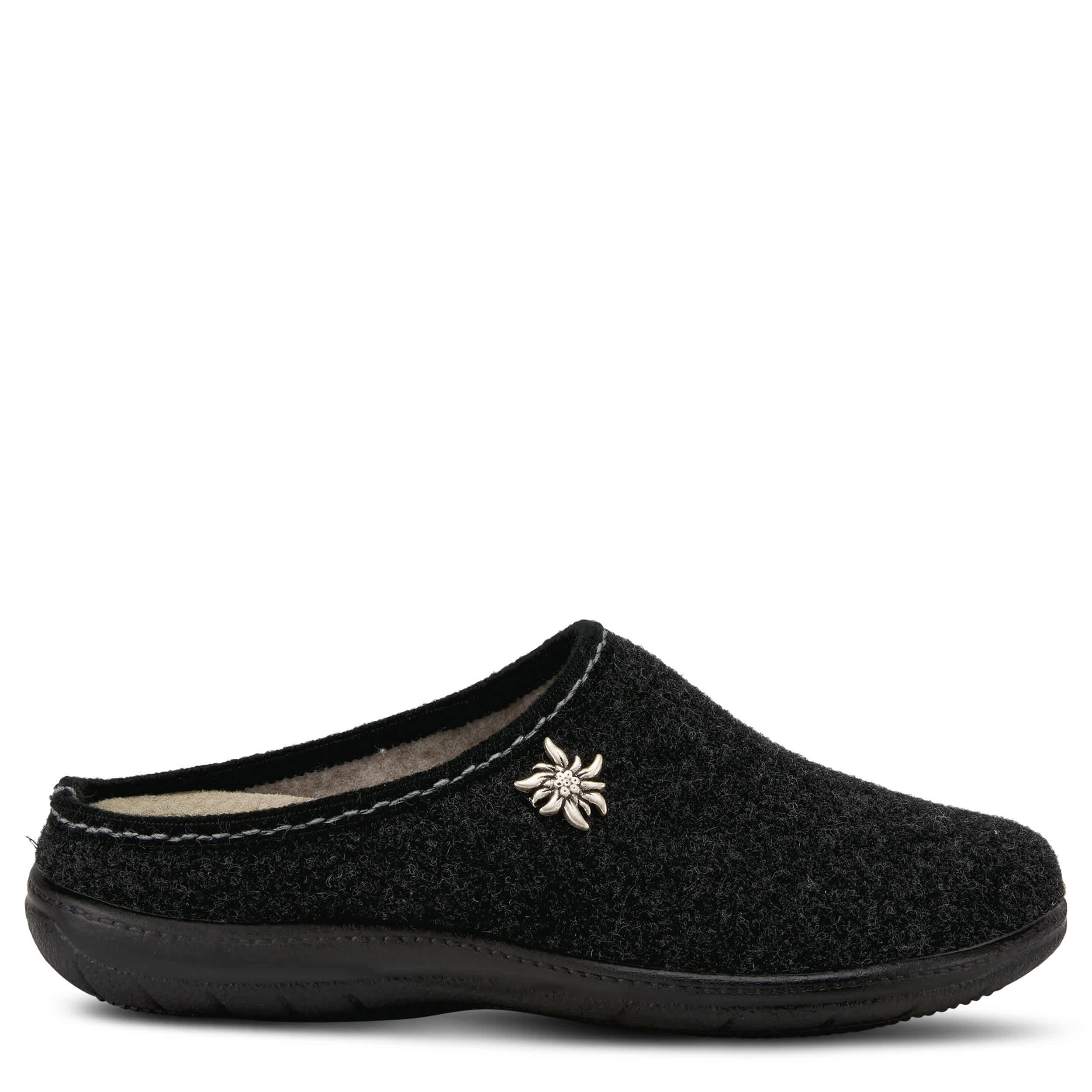 Flexus-WOMENS LORALEE CLOG-BLACK & 