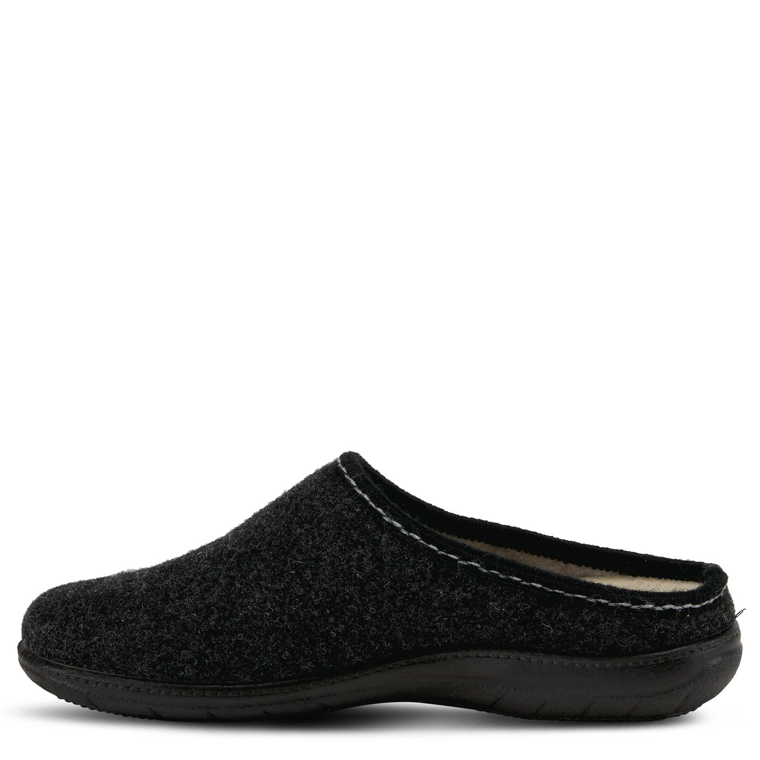 Flexus-WOMENS LORALEE CLOG-BLACK & 