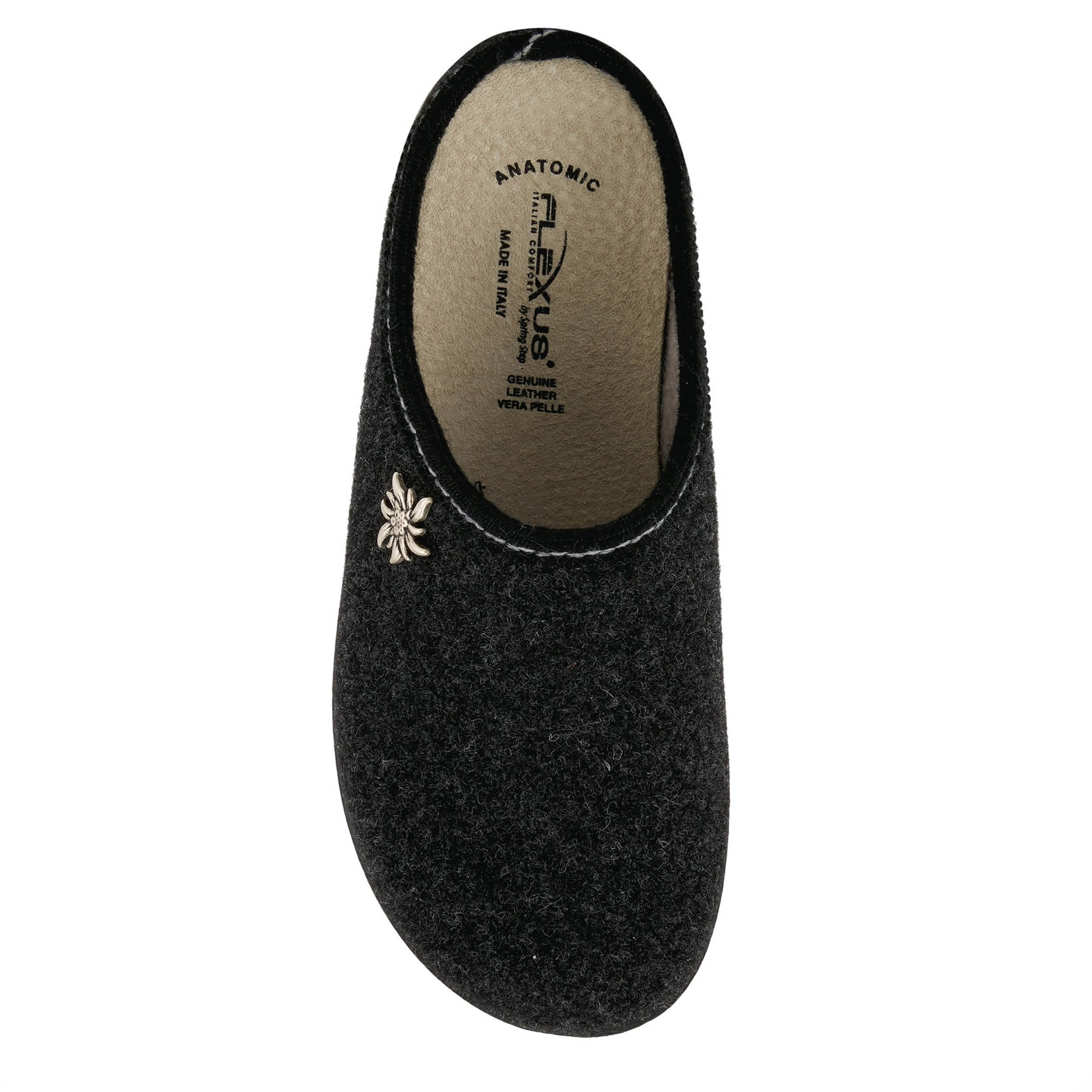 Flexus-WOMENS LORALEE CLOG-BLACK & 