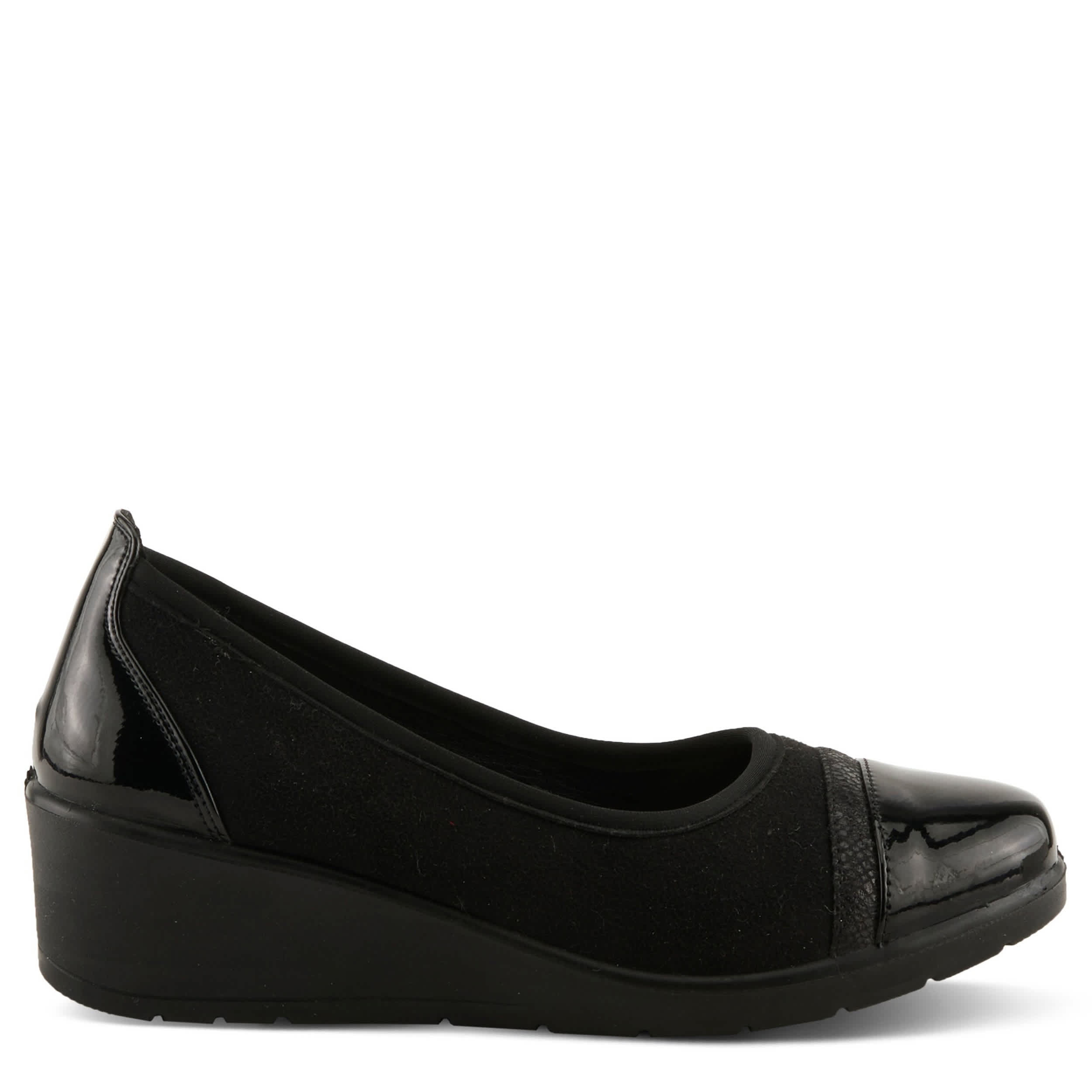 Flexus-WOMENS MACADI CLOG-BLACK & 