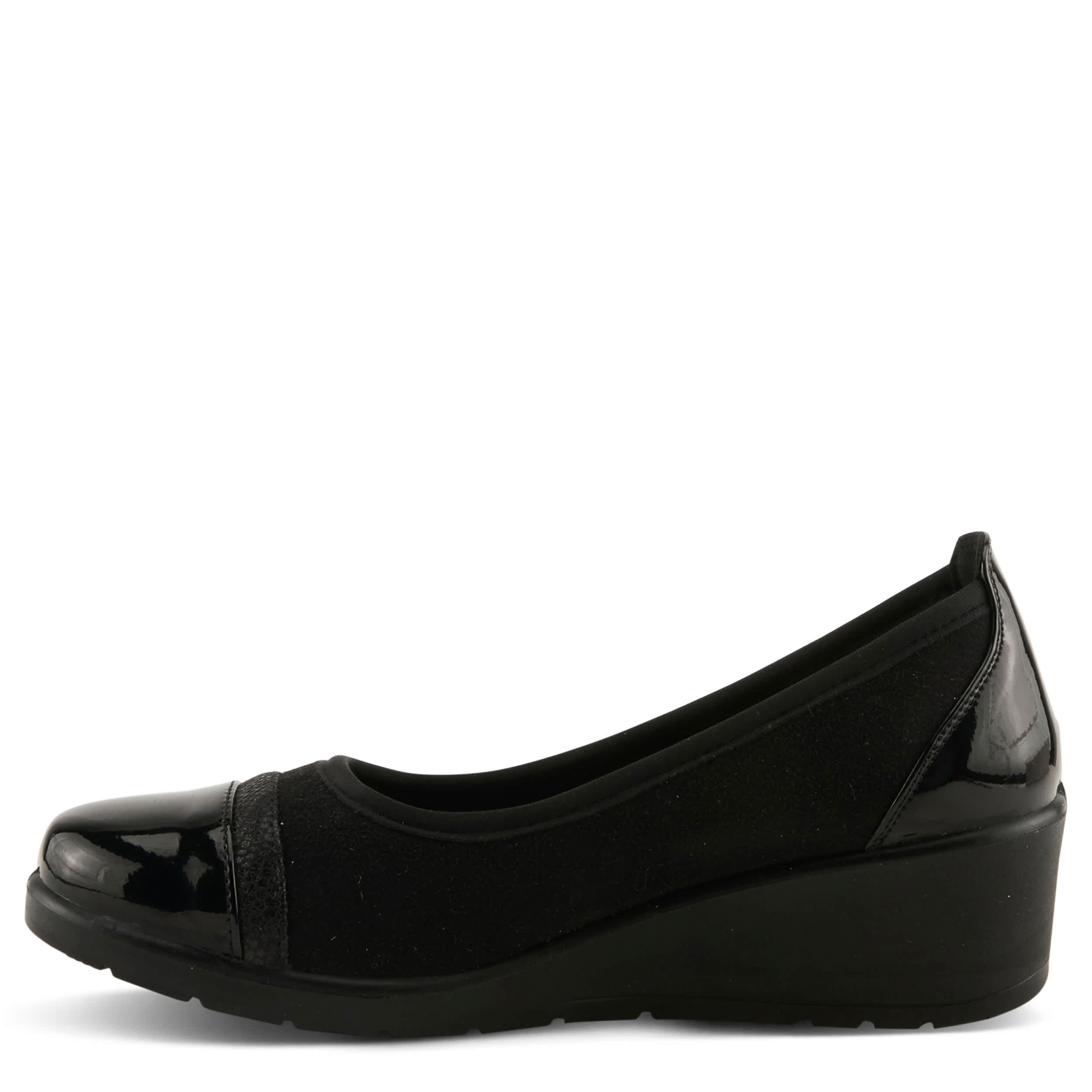 Flexus-WOMENS MACADI CLOG-BLACK & 