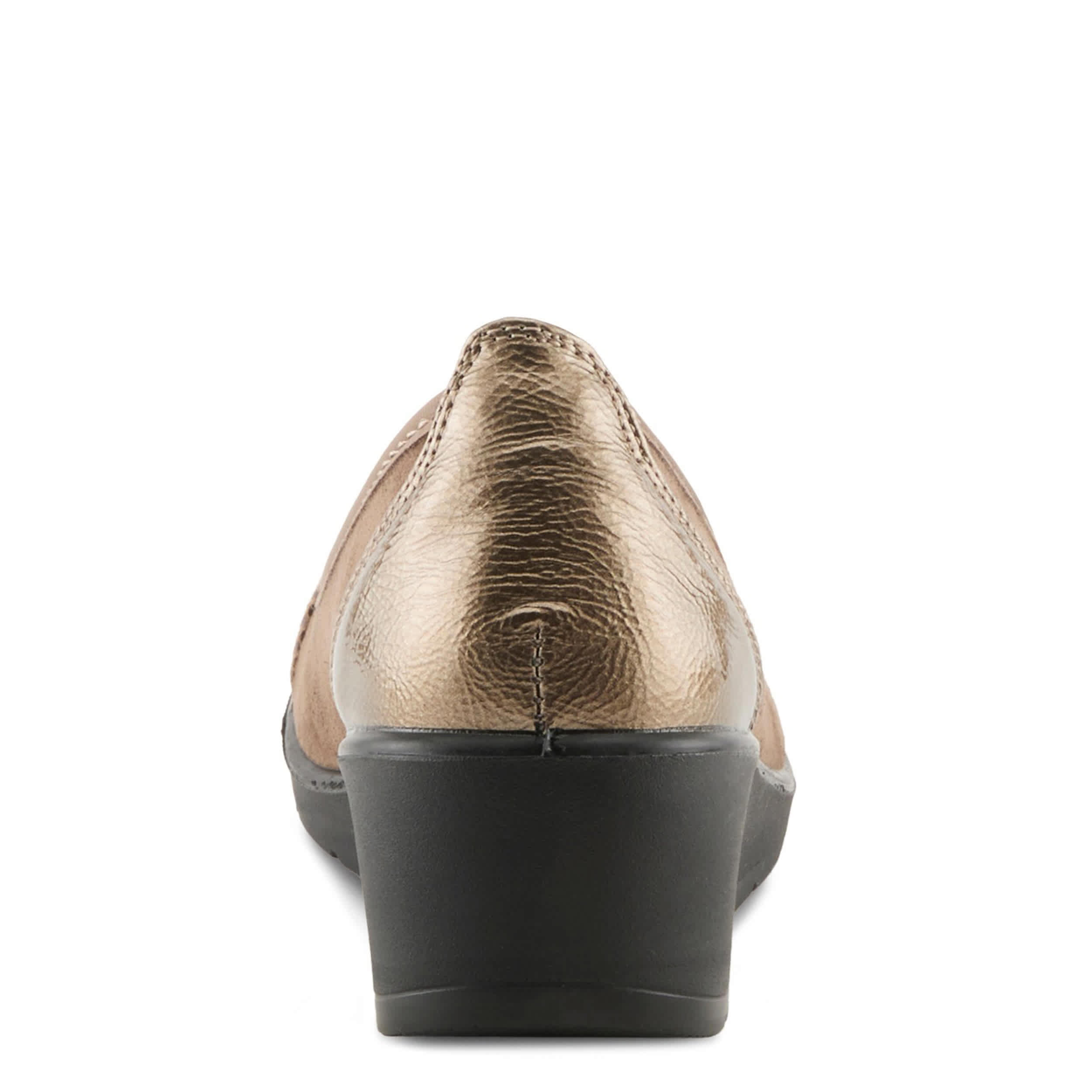 Flexus-WOMENS MACADI CLOG-BRONZE & MULTICOLOR
