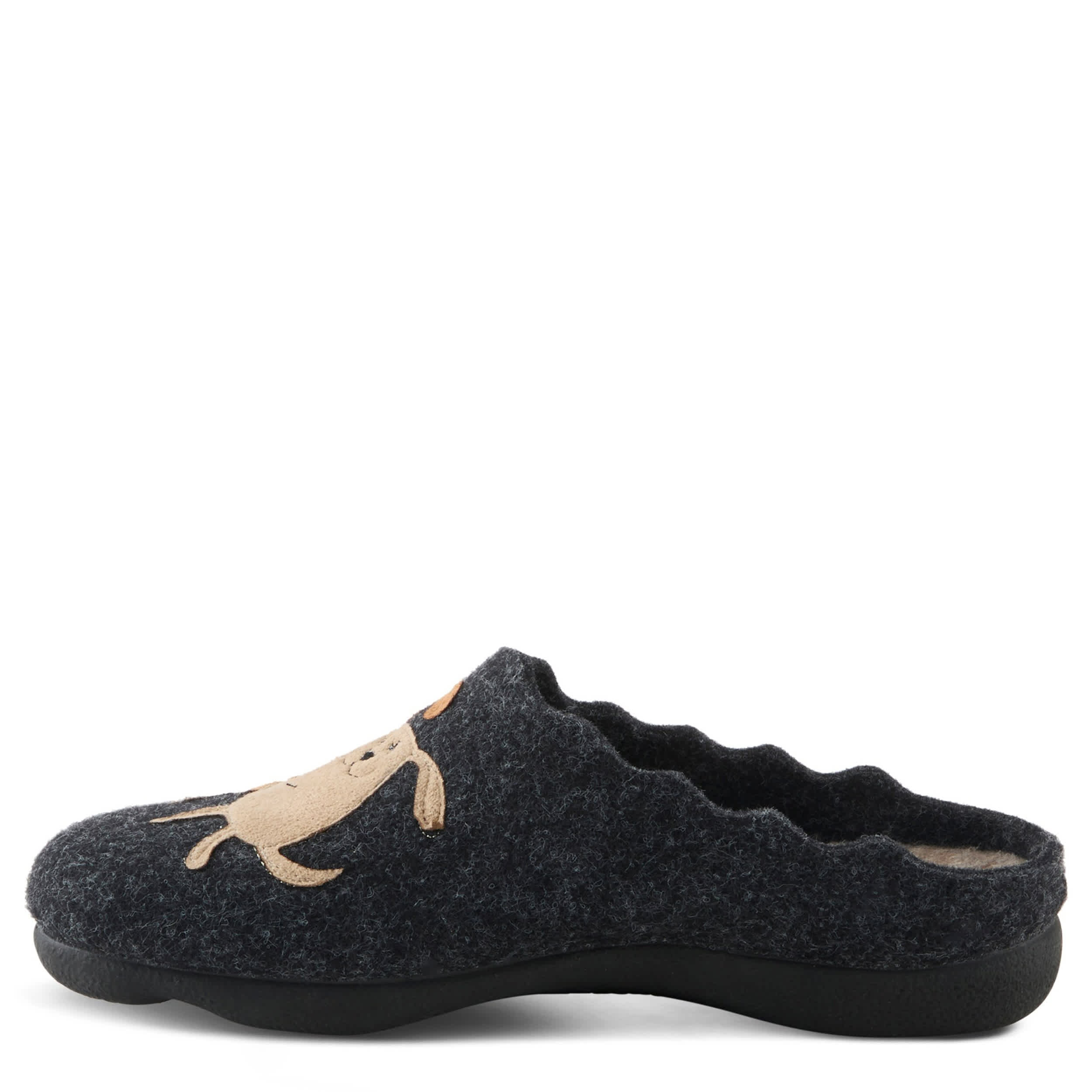 Flexus-WOMENS PETLOVE CLOG-BLACK & MULTICOLOR