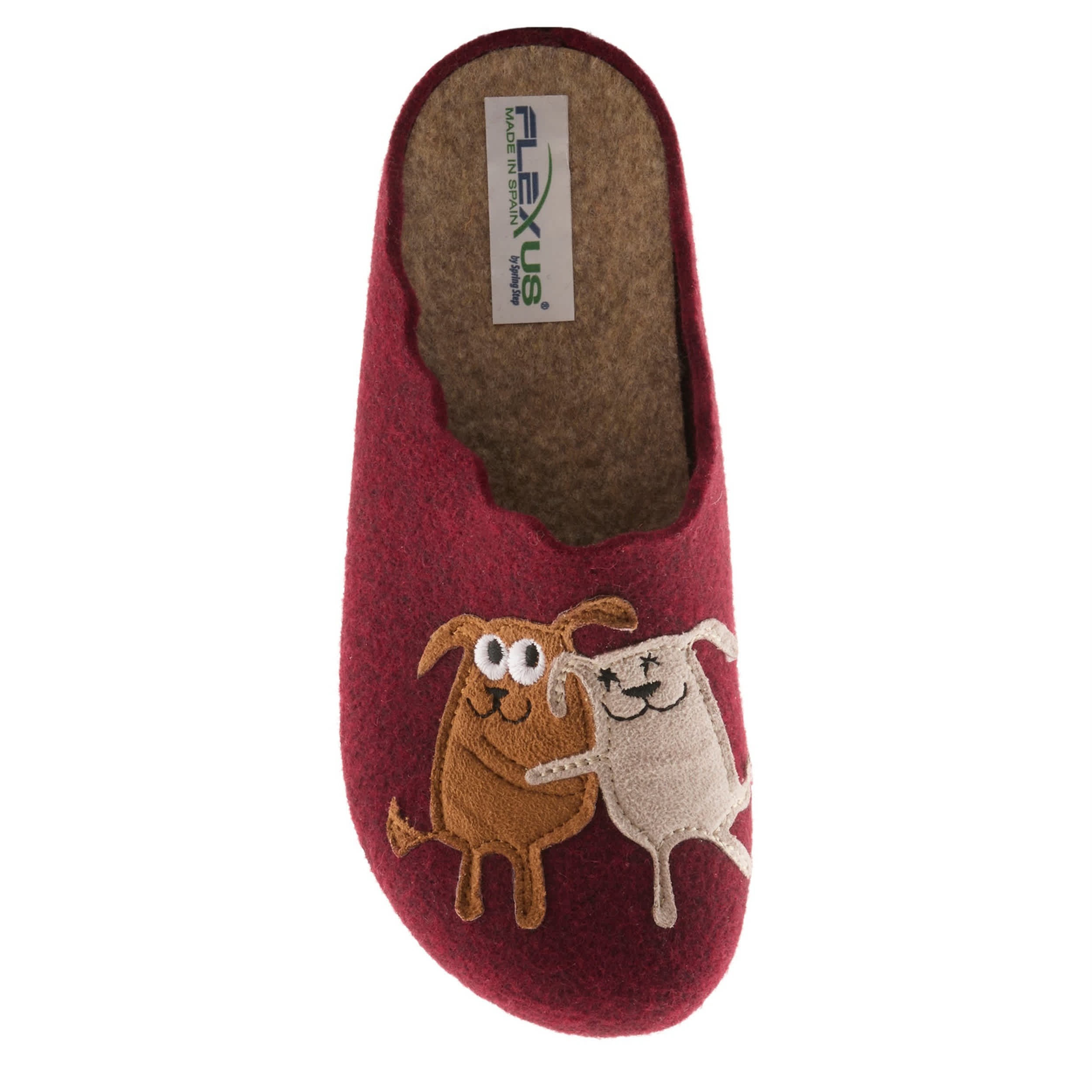 Flexus-WOMENS PETLOVE CLOG-BURGUNDY & MULTICOLOR