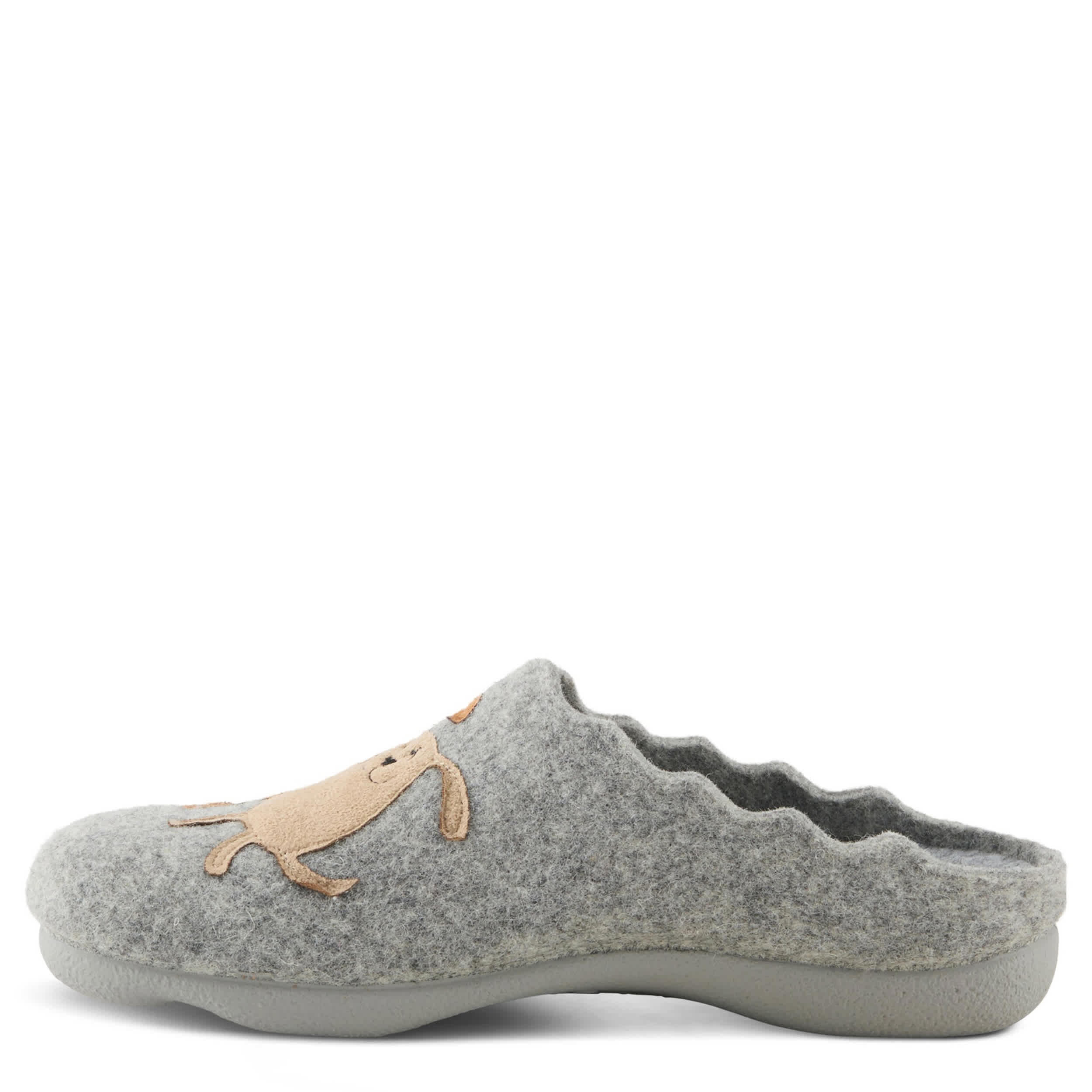 Flexus-WOMENS PETLOVE CLOG-GREY & MULTICOLOR