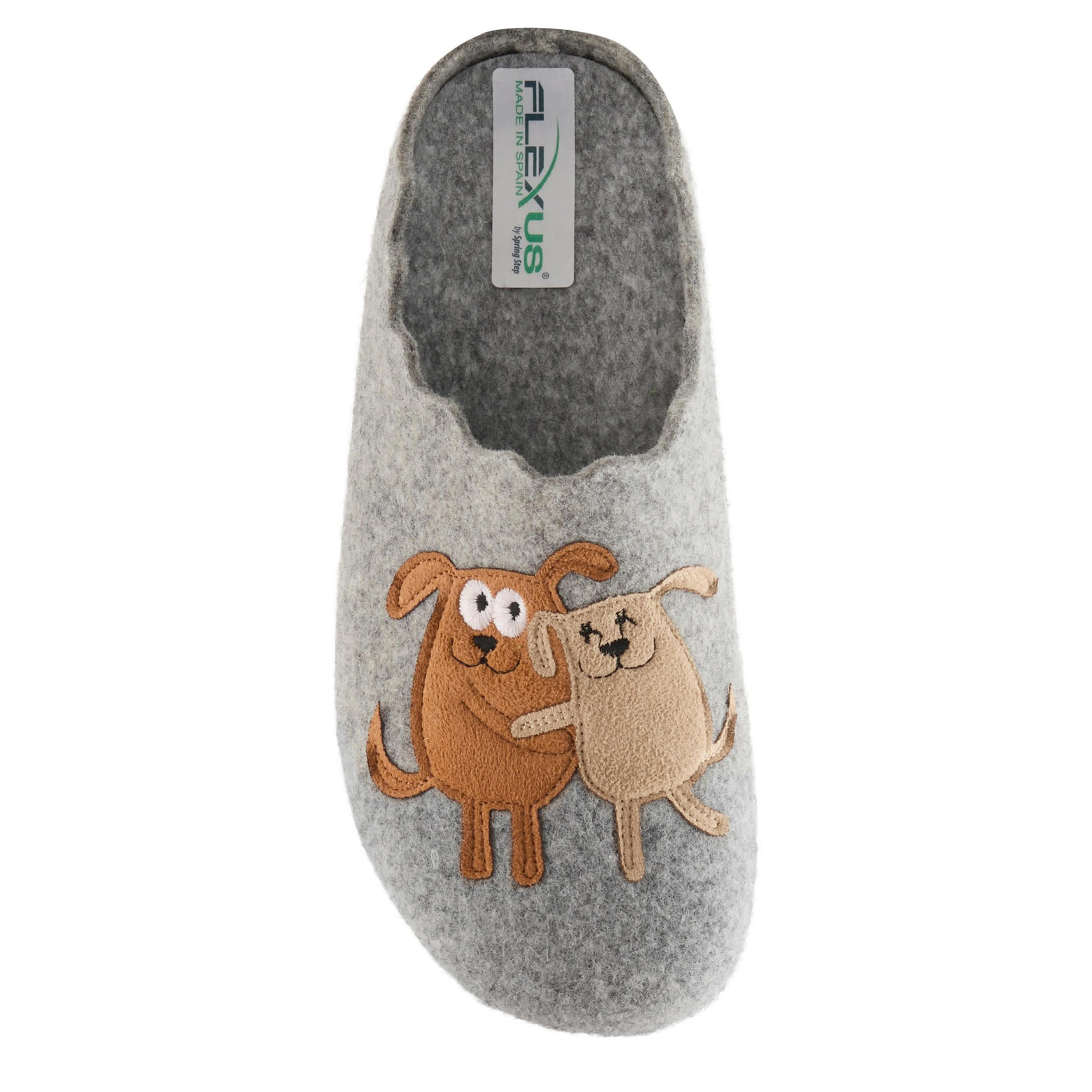 Flexus-WOMENS PETLOVE CLOG-GREY & MULTICOLOR