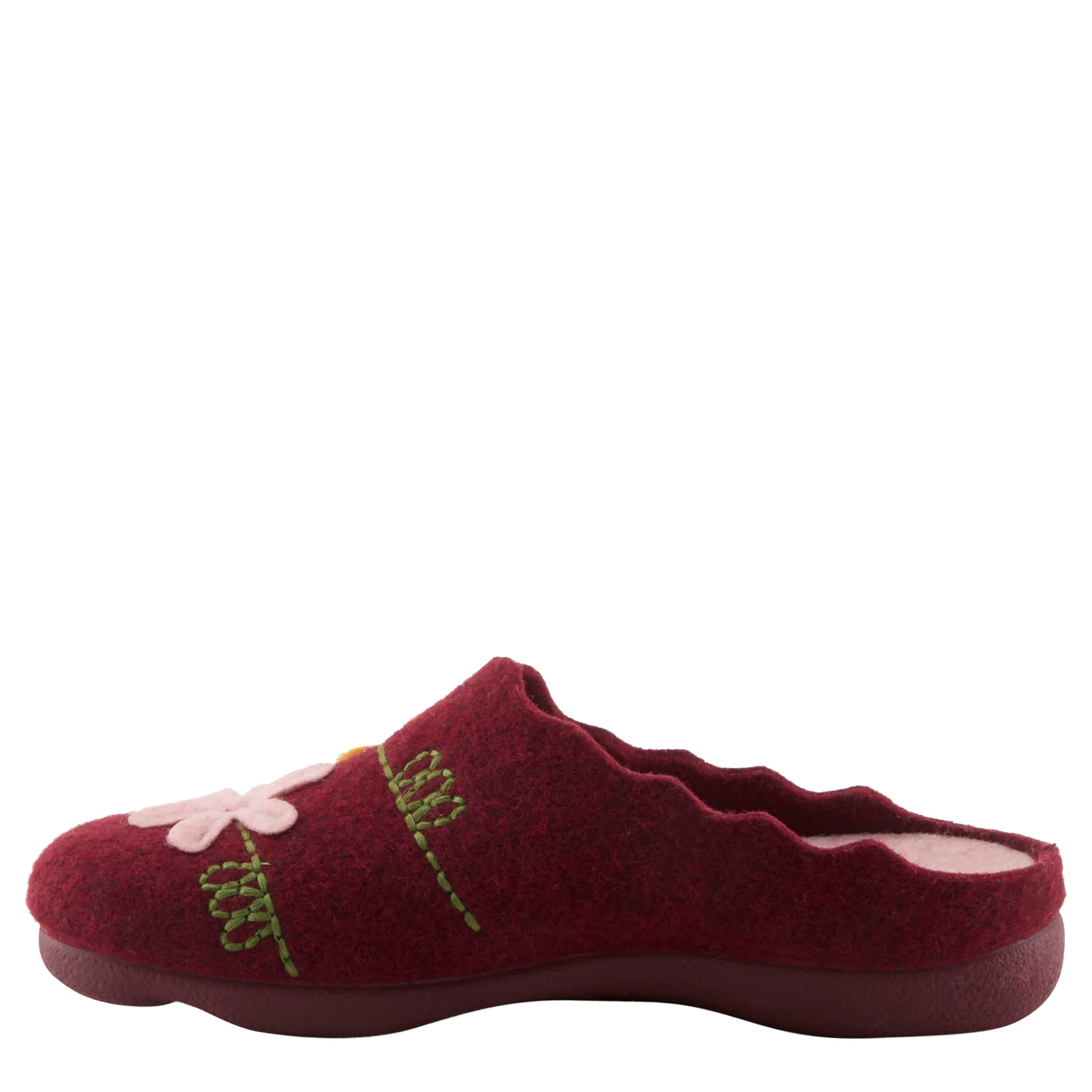 Flexus-WOMENS ROSEBURG CLOG-BURGUNDY & 
