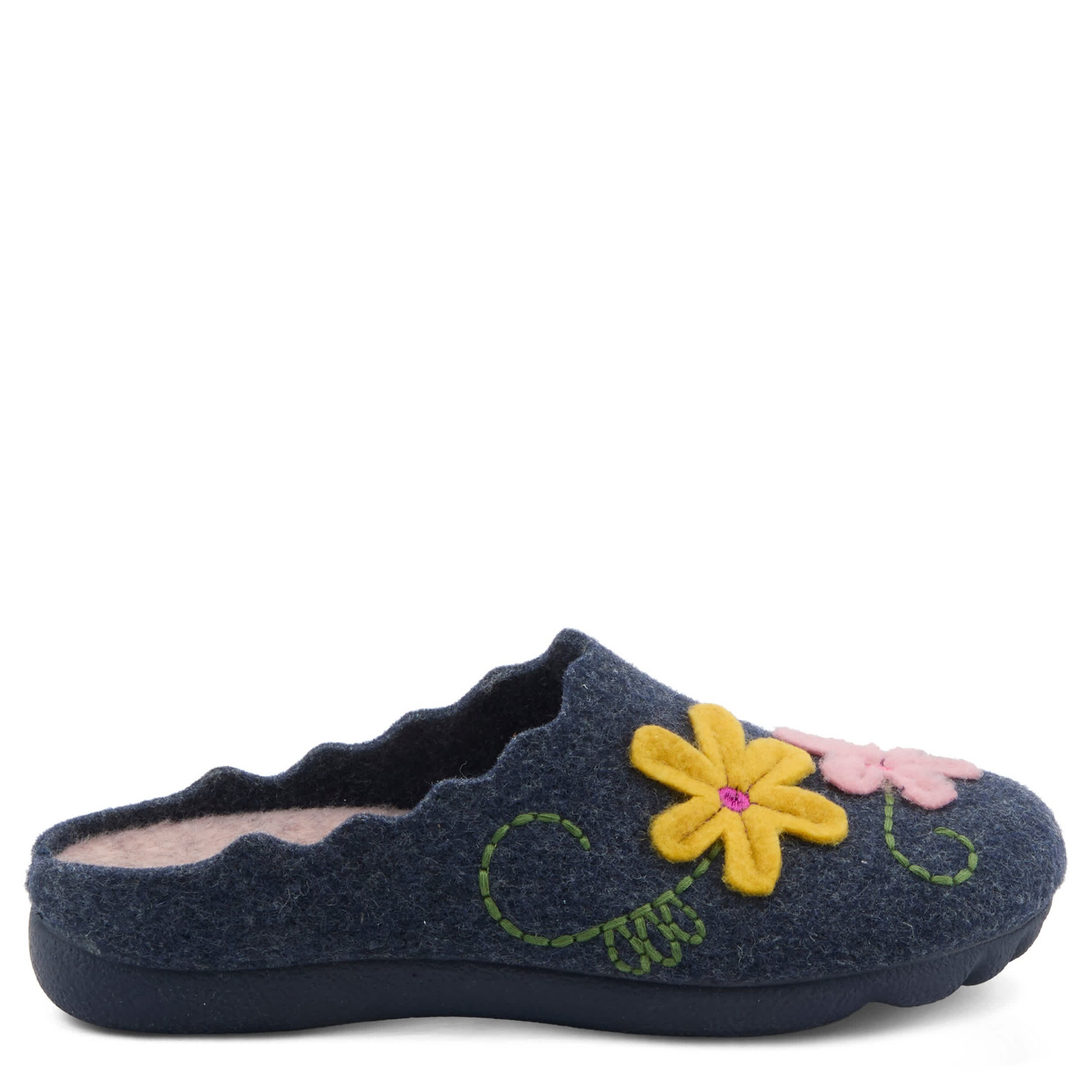 Flexus-WOMENS ROSEBURG CLOG-NAVY & 