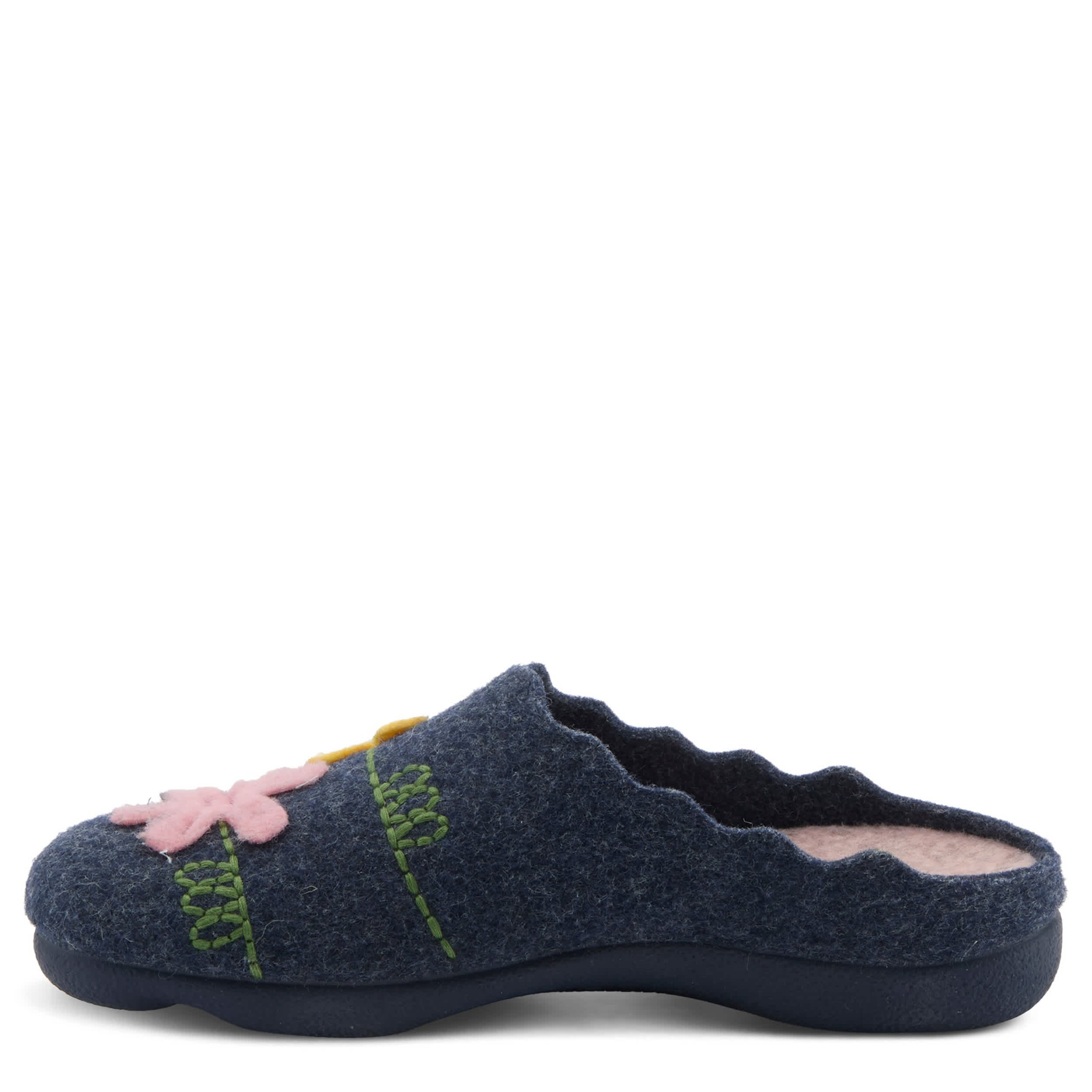 Flexus-WOMENS ROSEBURG CLOG-NAVY & 