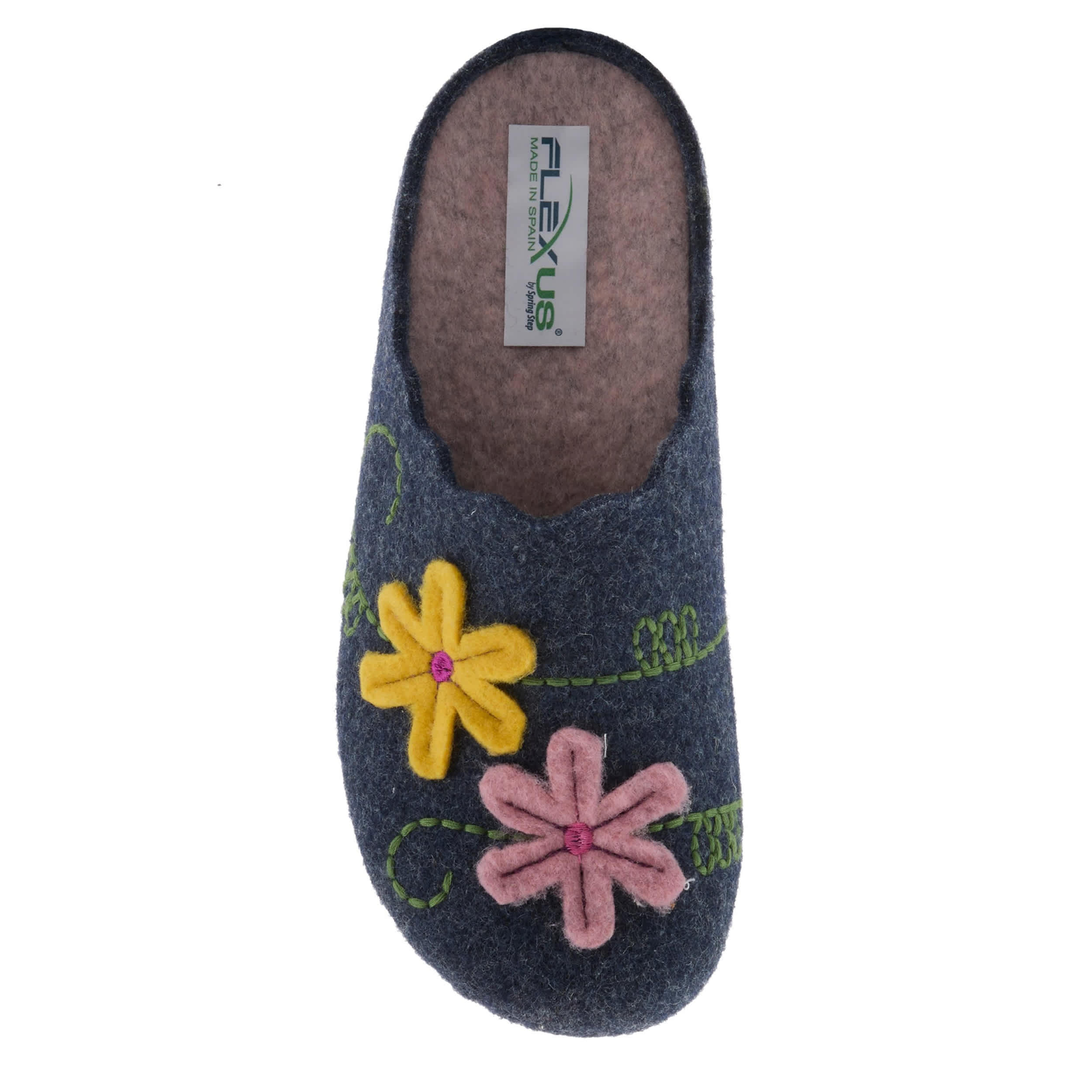 Flexus-WOMENS ROSEBURG CLOG-NAVY & 