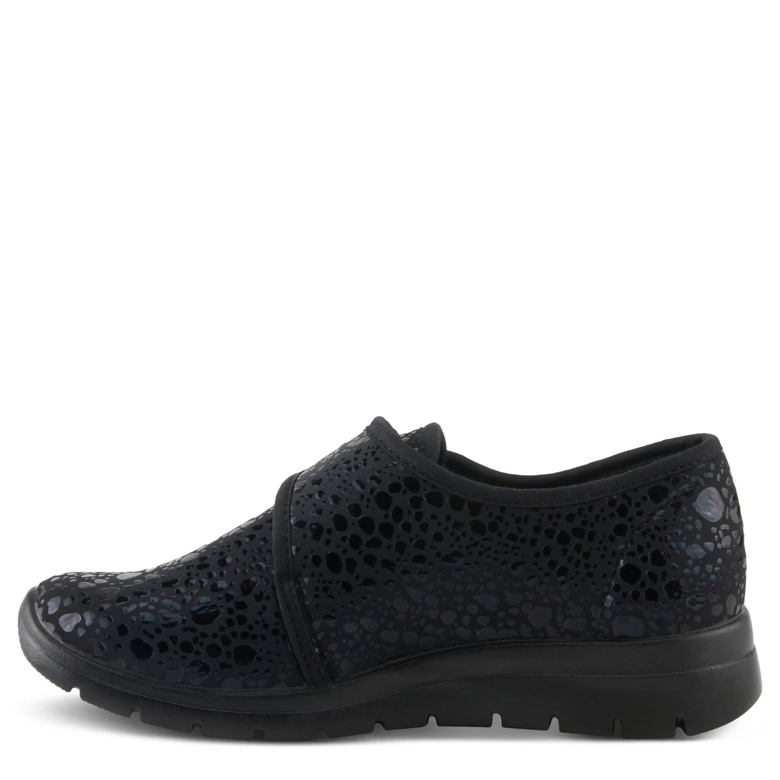 Flexus-WOMENS AMAY LOAFER-BLACK & 