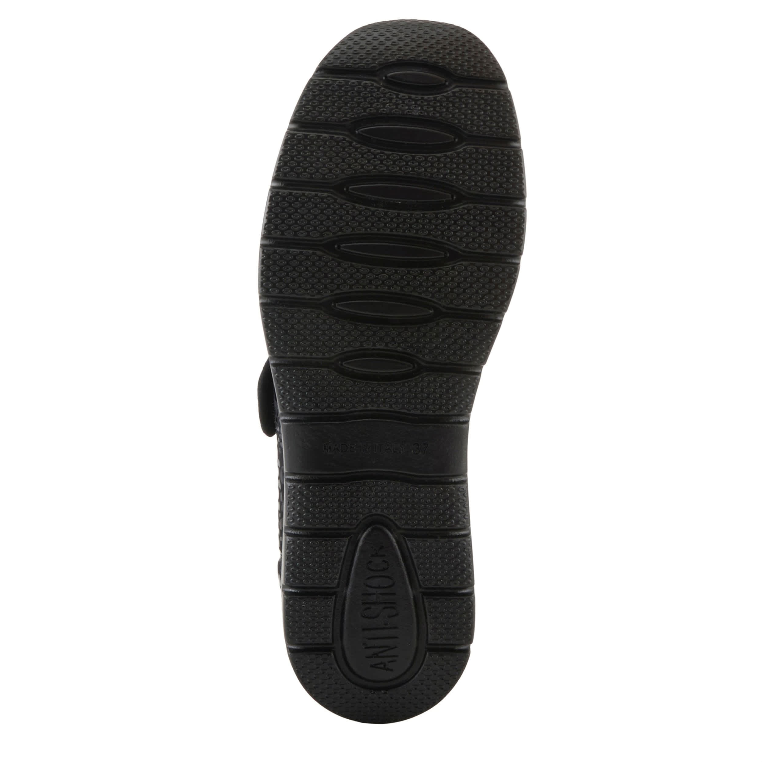 Flexus-WOMENS AMAY LOAFER-BLACK & 