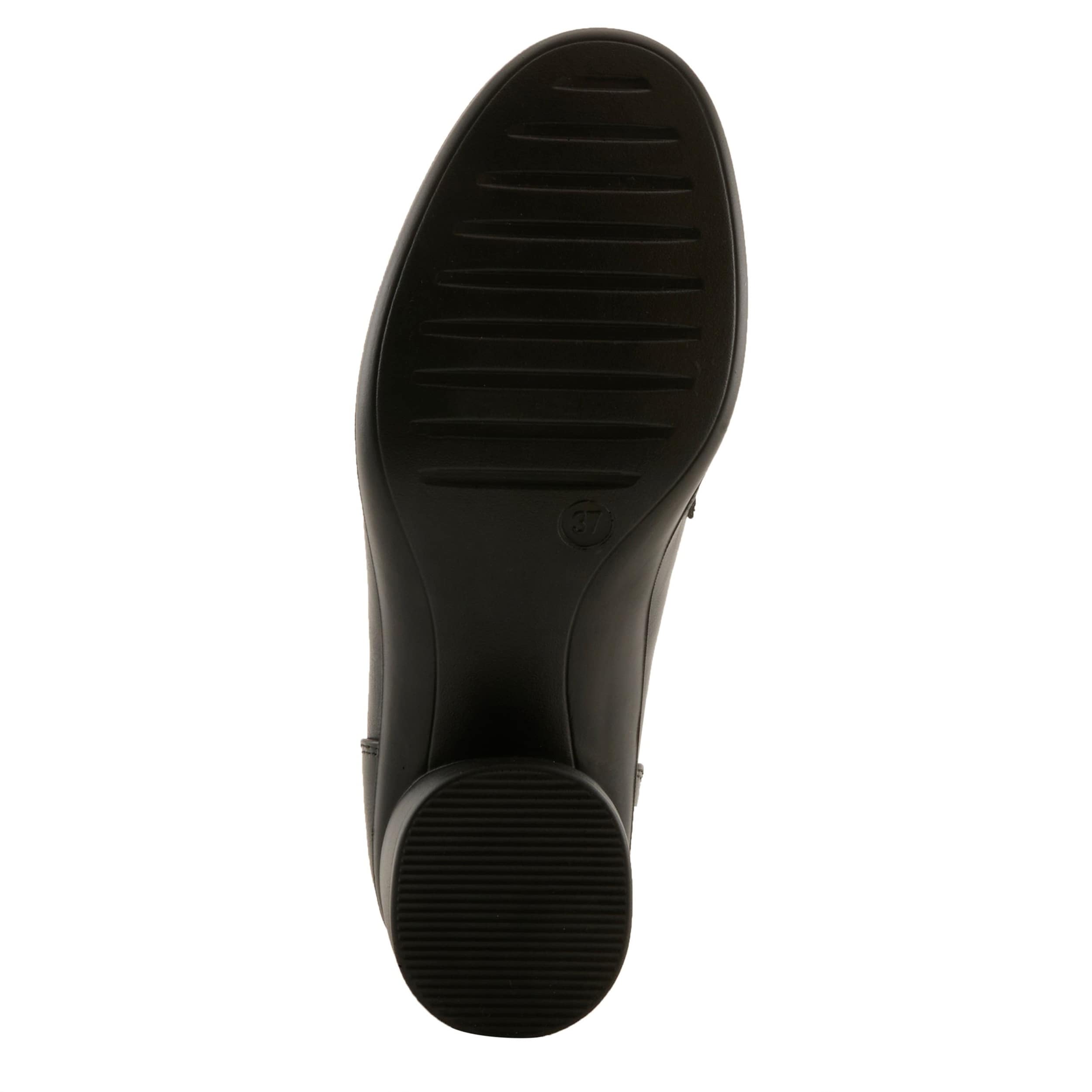 Flexus-WOMENS CALDERONI LOAFER-BLACK & 