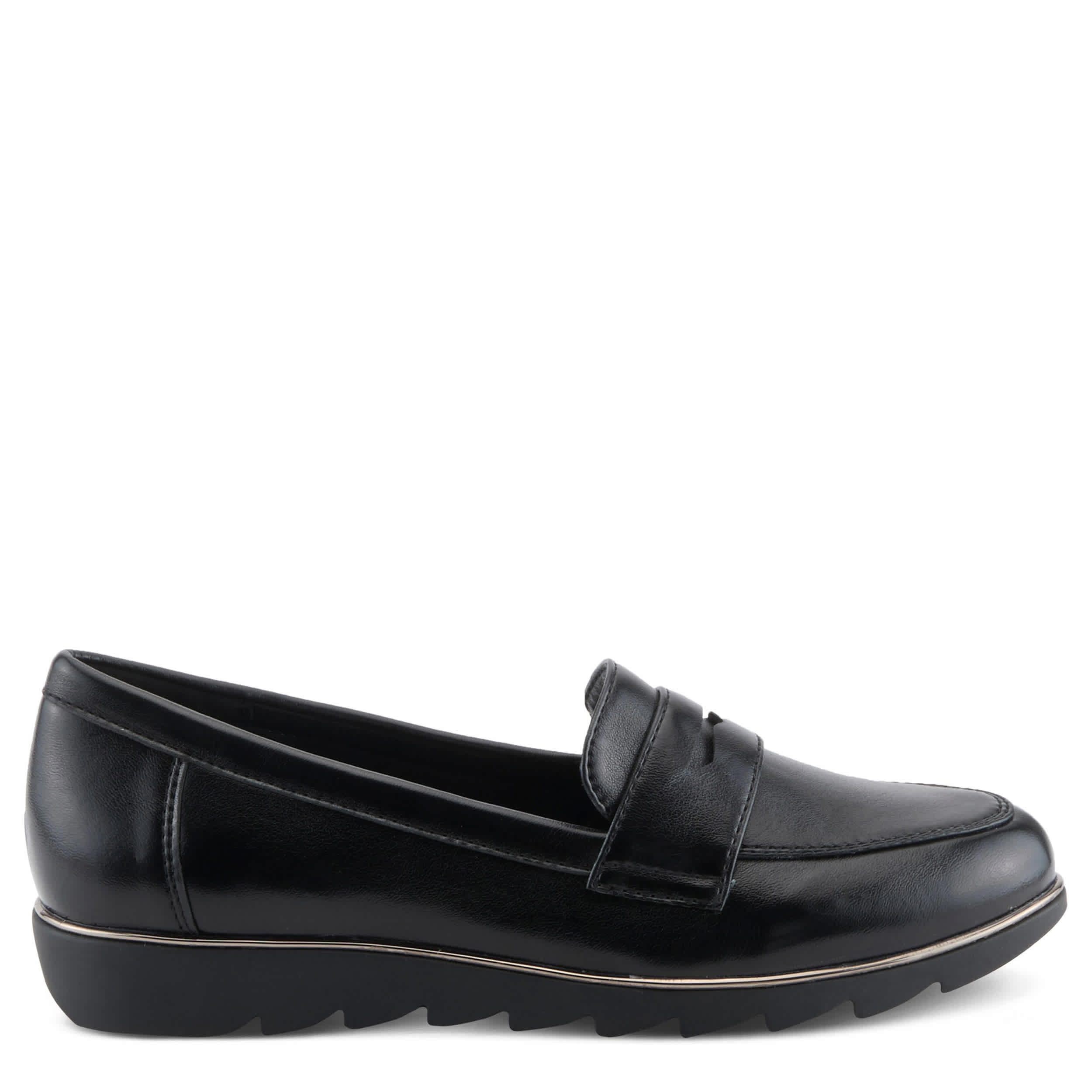Flexus-WOMENS CANTUTA LOAFER-BLACK & 