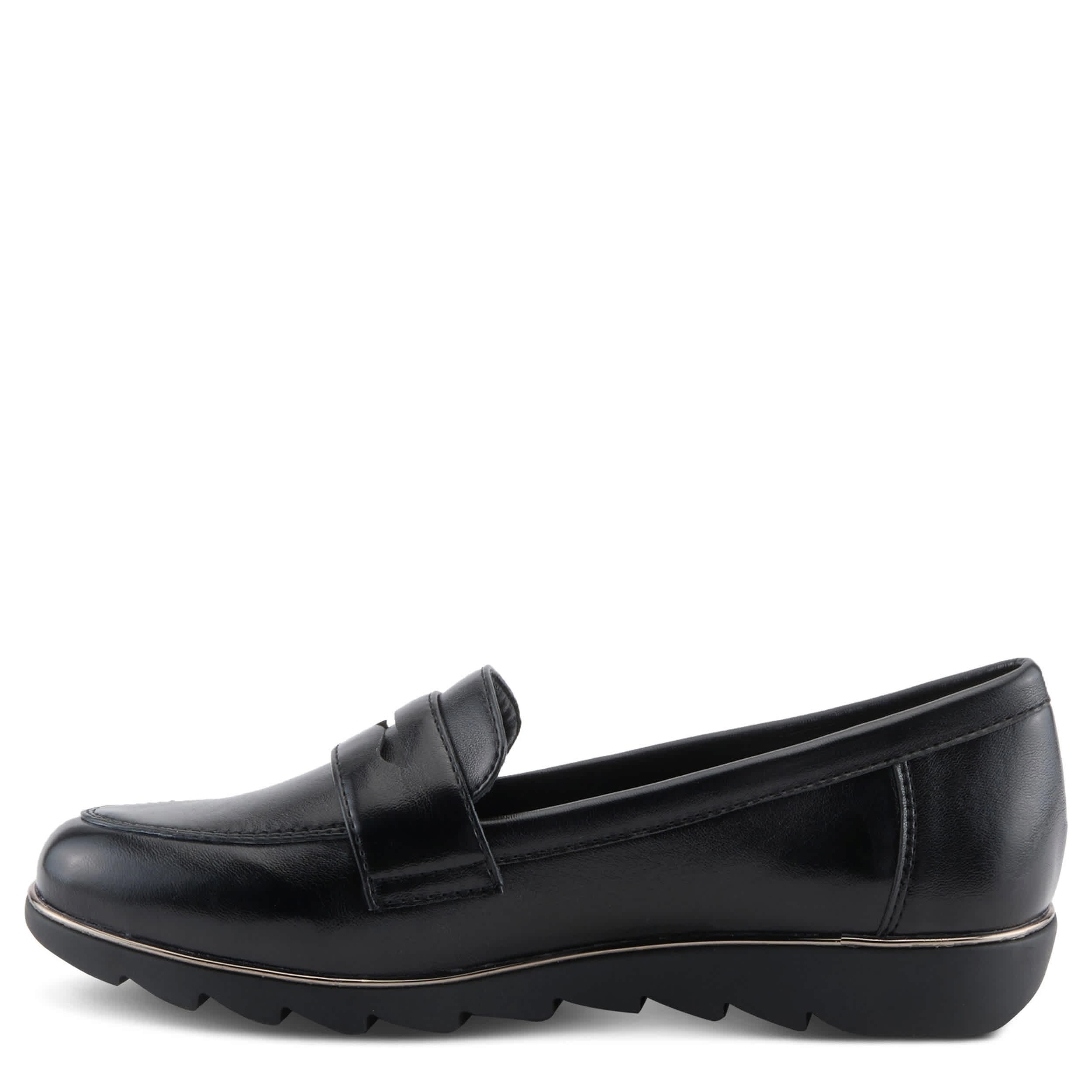 Flexus-WOMENS CANTUTA LOAFER-BLACK & 