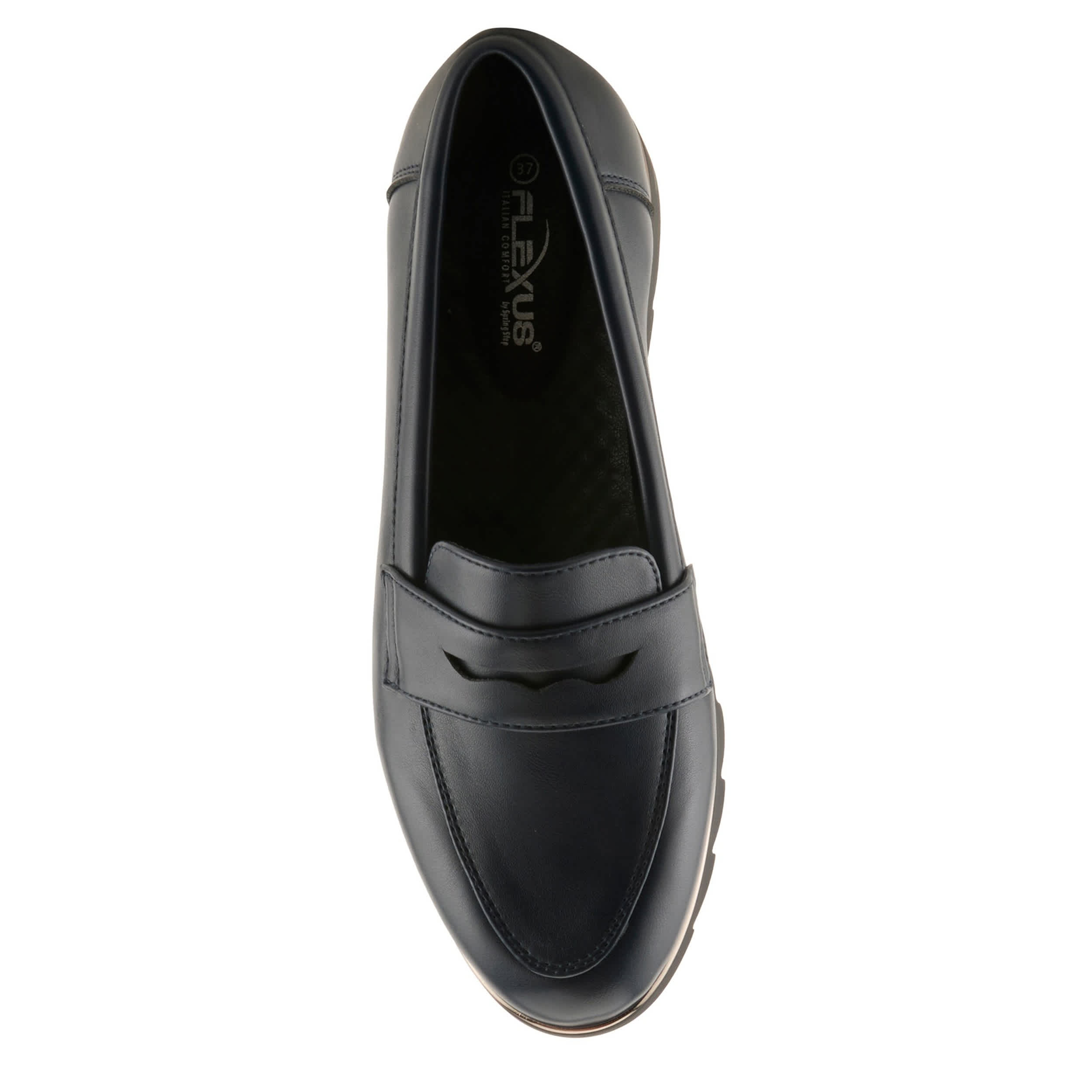 Flexus-WOMENS CANTUTA LOAFER-NAVY & 