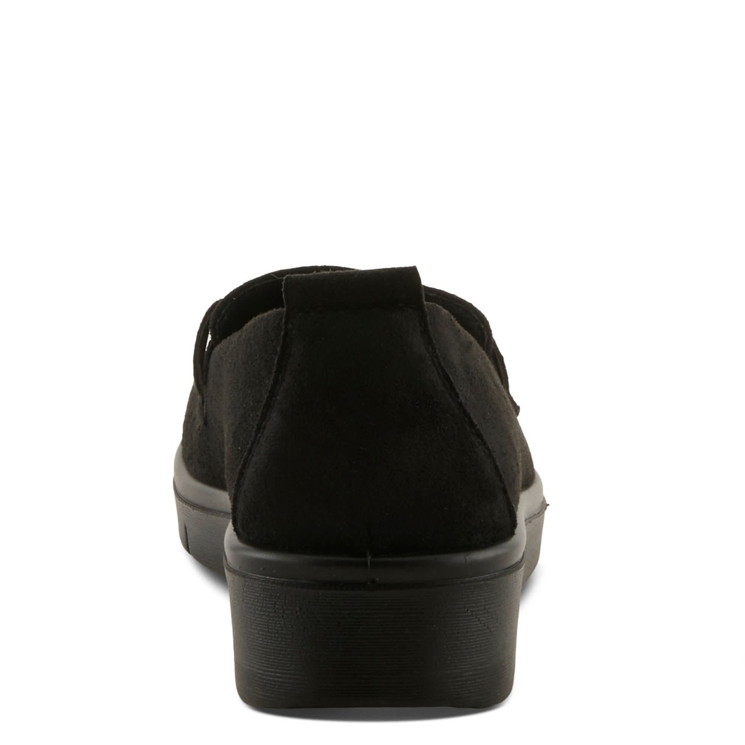 Flexus-WOMENS CASHMERAN LOAFER-BLACK & 