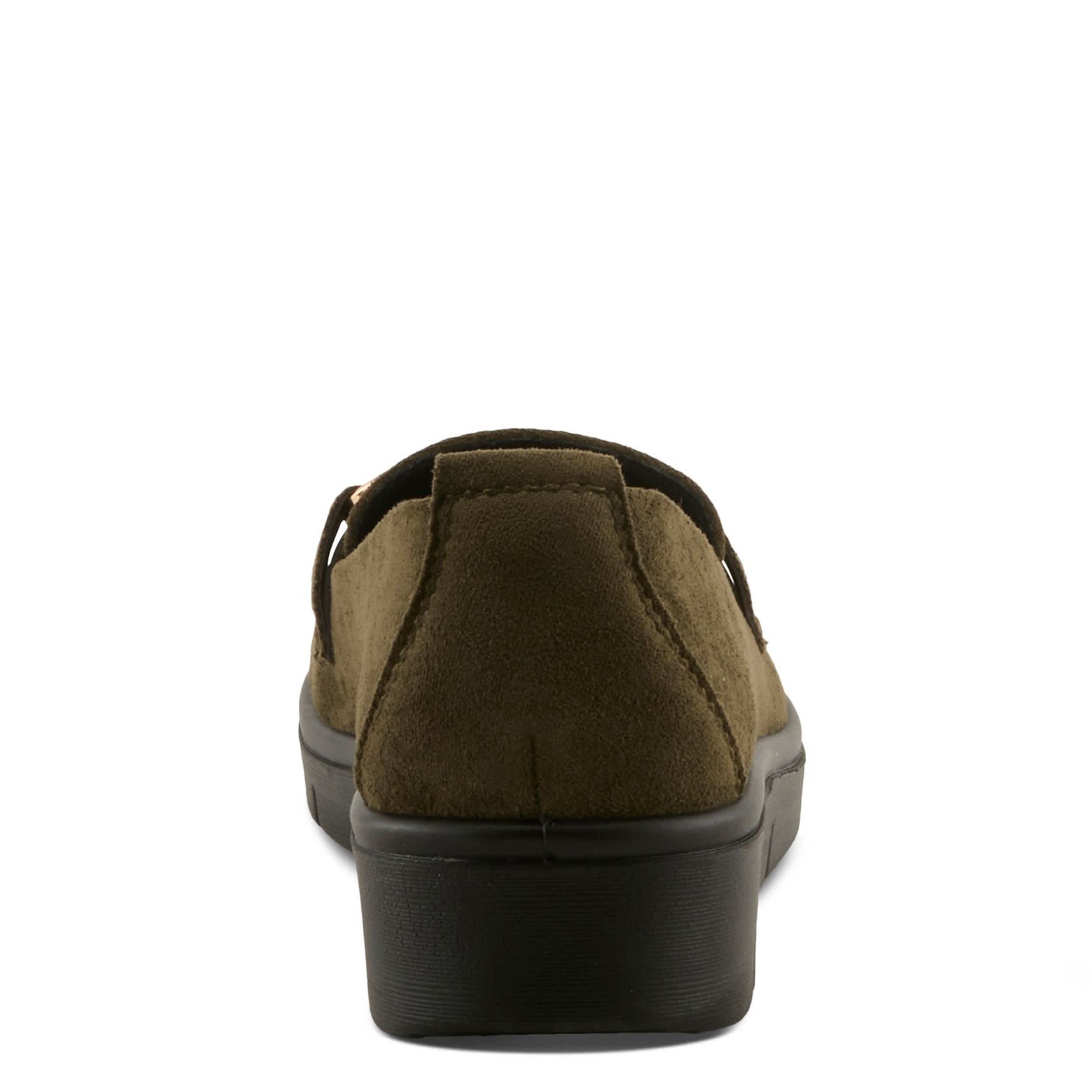 Flexus-WOMENS CASHMERAN LOAFER-OLIVE & 