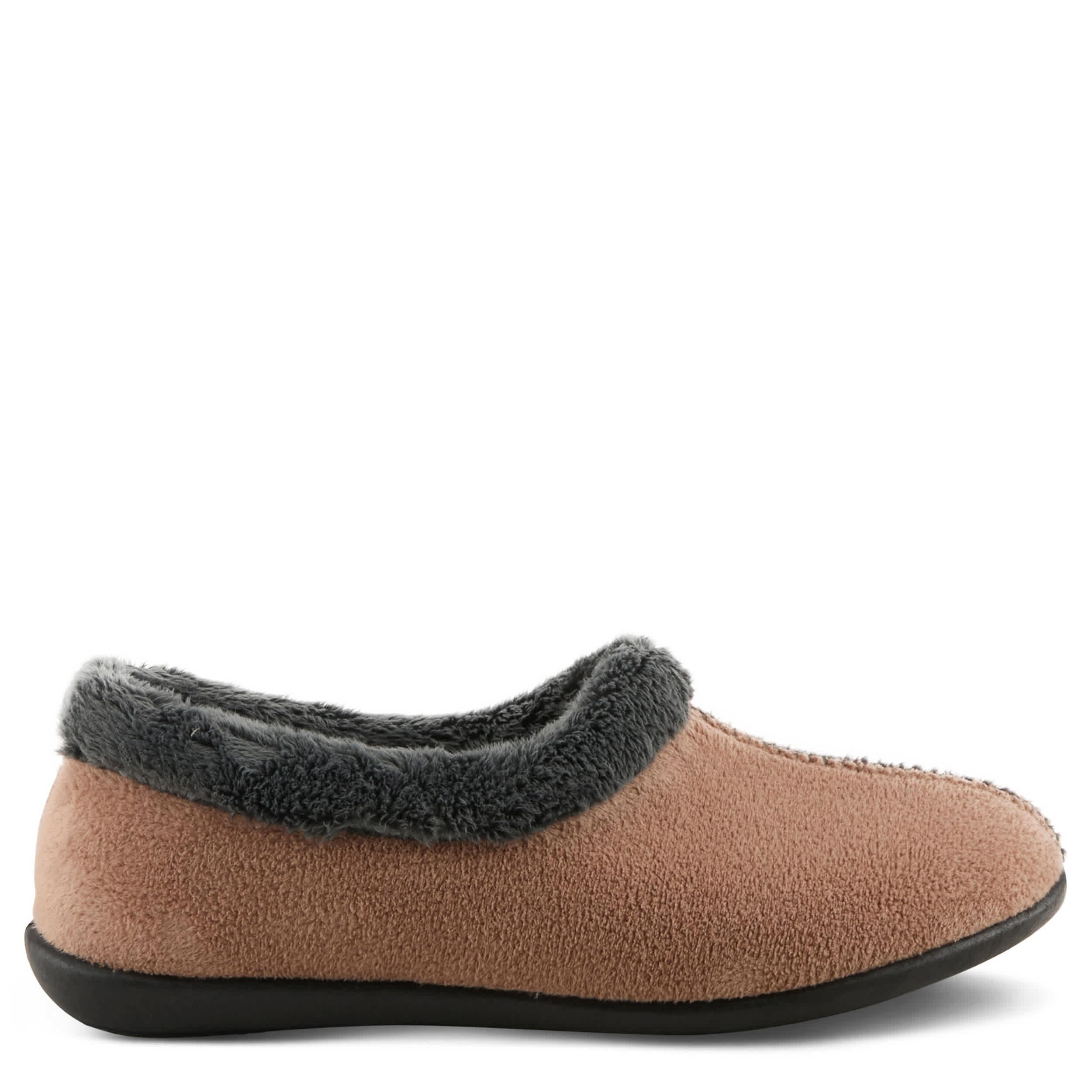 Flexus-WOMENS AMALIE SLIPPER-BEIGE & 
