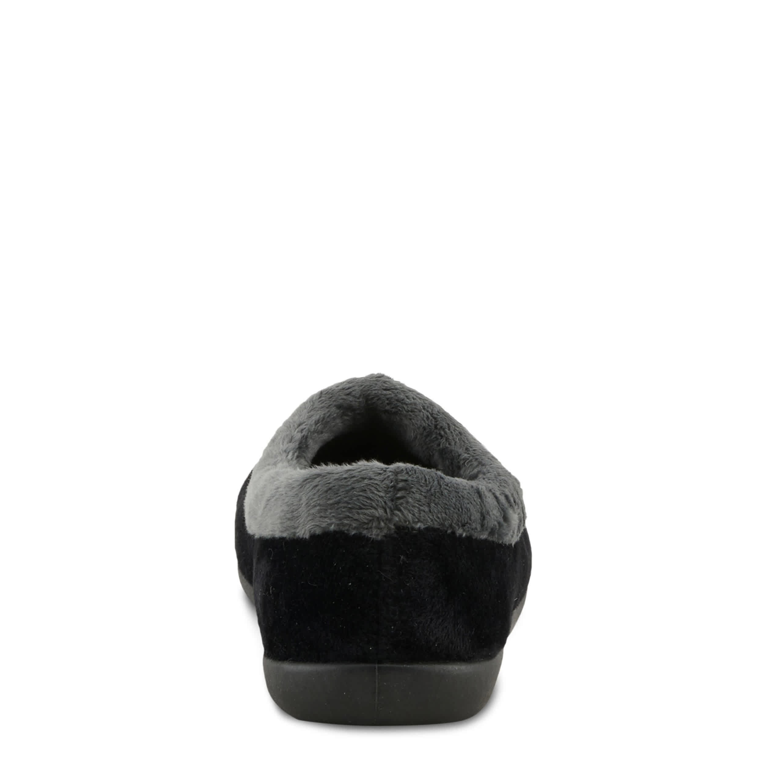 Flexus-WOMENS AMALIE SLIPPER-BLACK & 