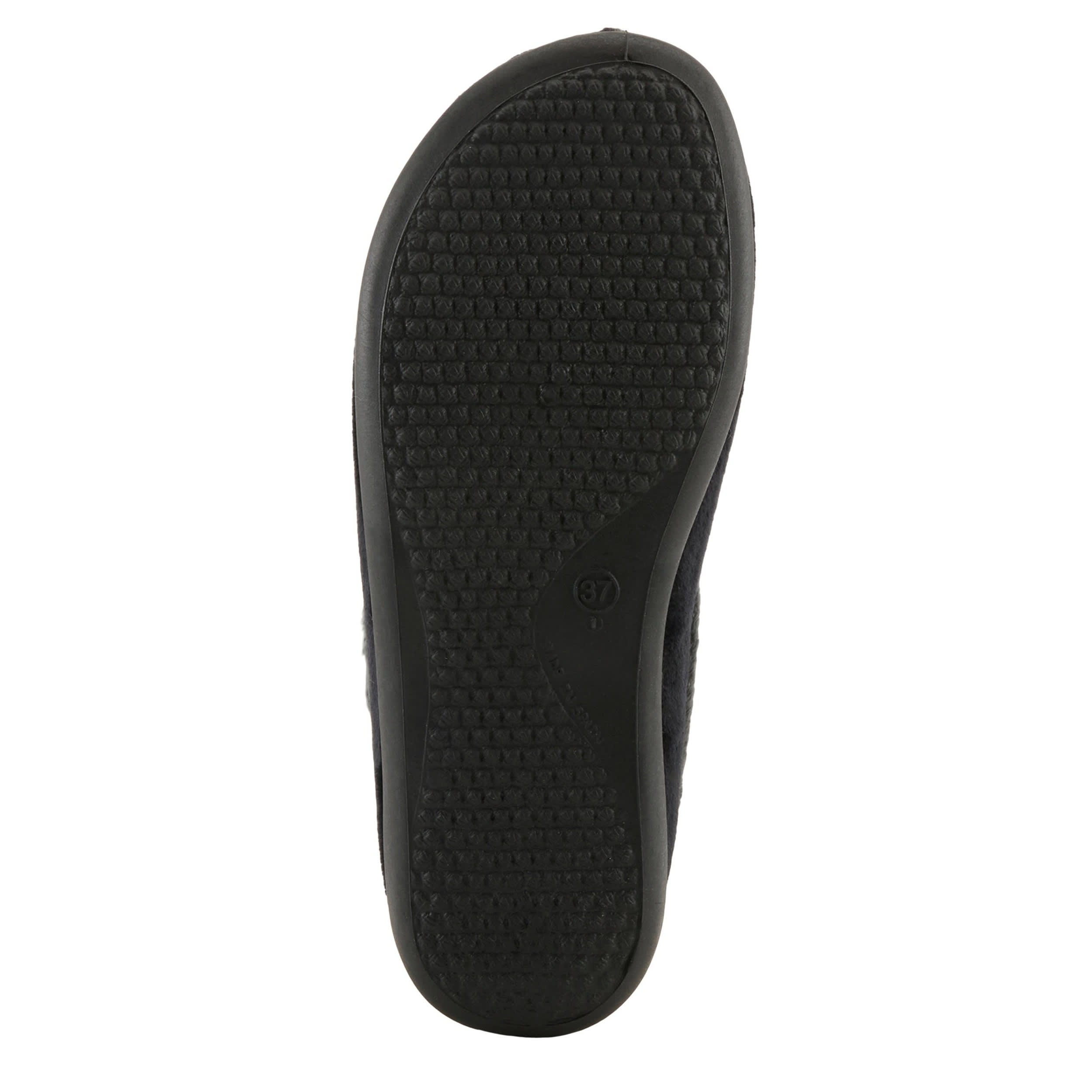 Flexus-WOMENS AMALIE SLIPPER-BLACK & 