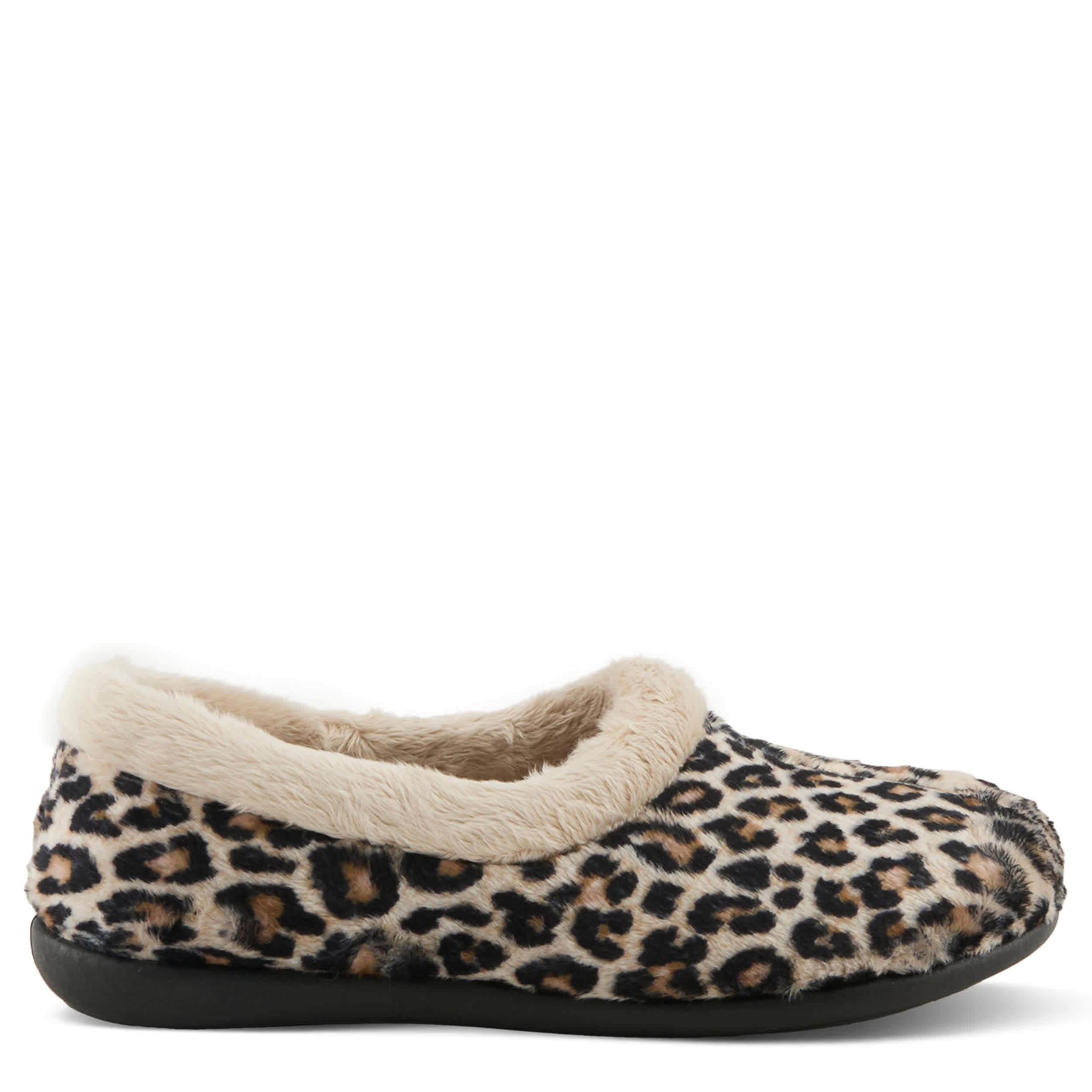 Flexus-WOMENS AMALIE SLIPPER-LEOPARD & 