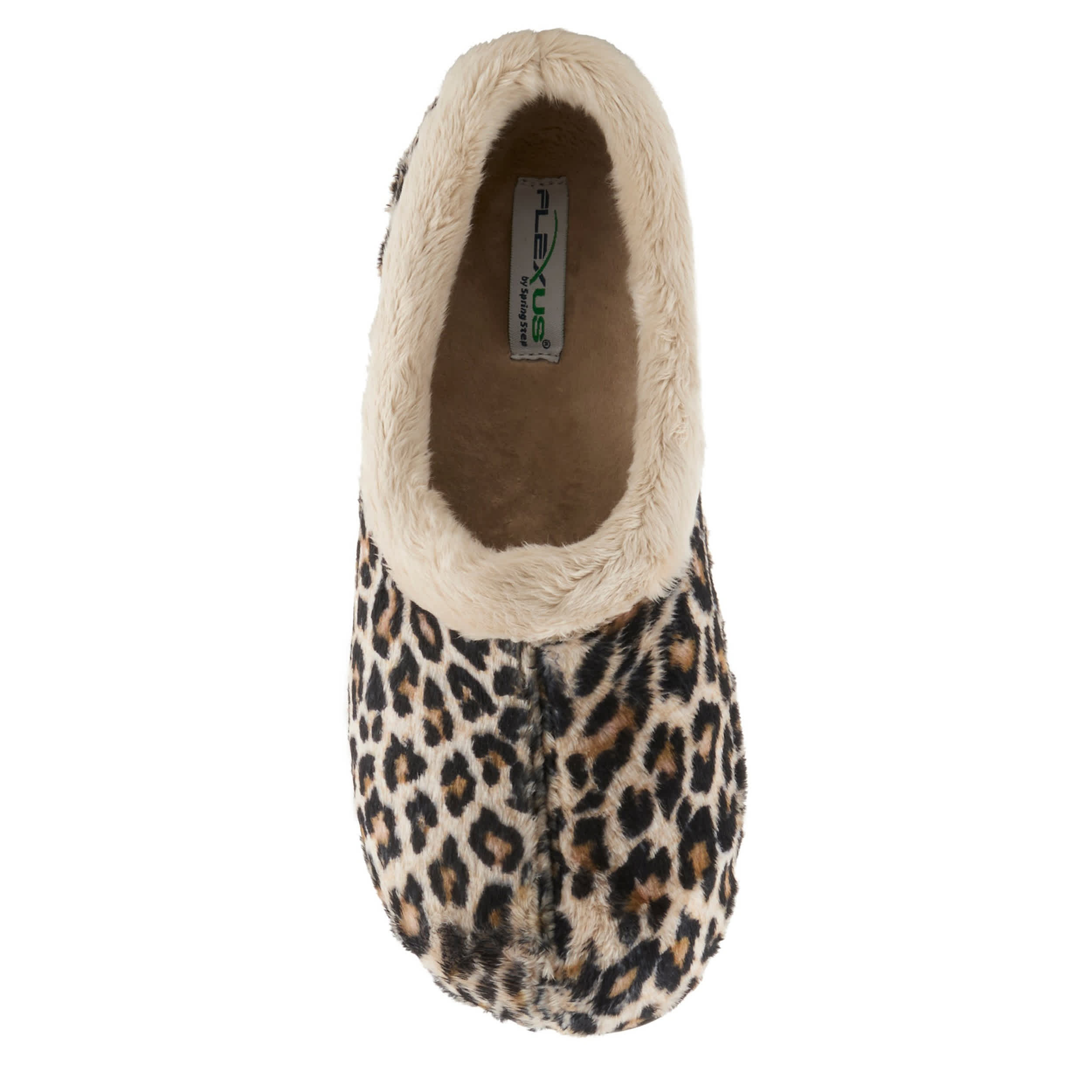 Flexus-WOMENS AMALIE SLIPPER-LEOPARD & 