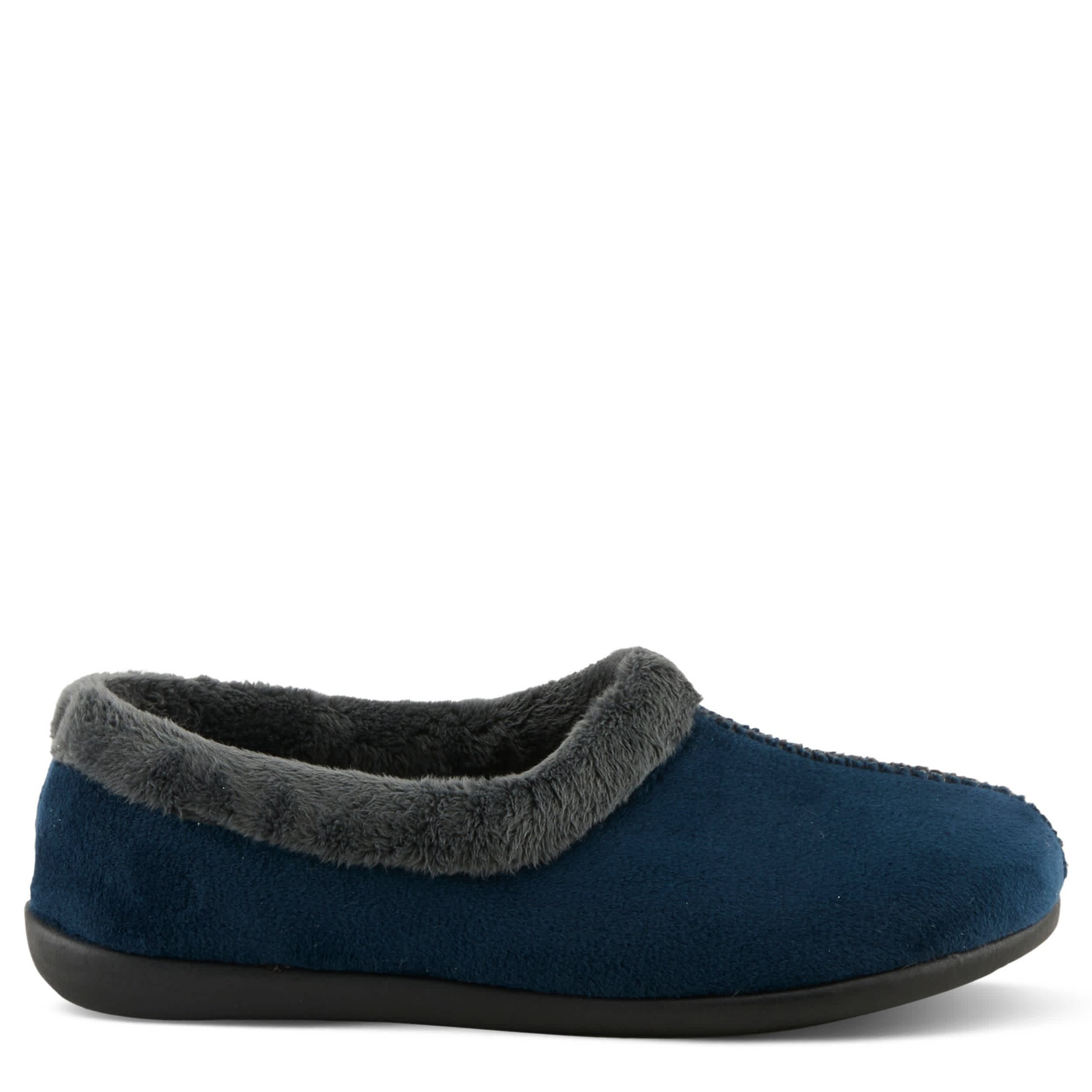 Flexus-WOMENS AMALIE SLIPPER-NAVY & 
