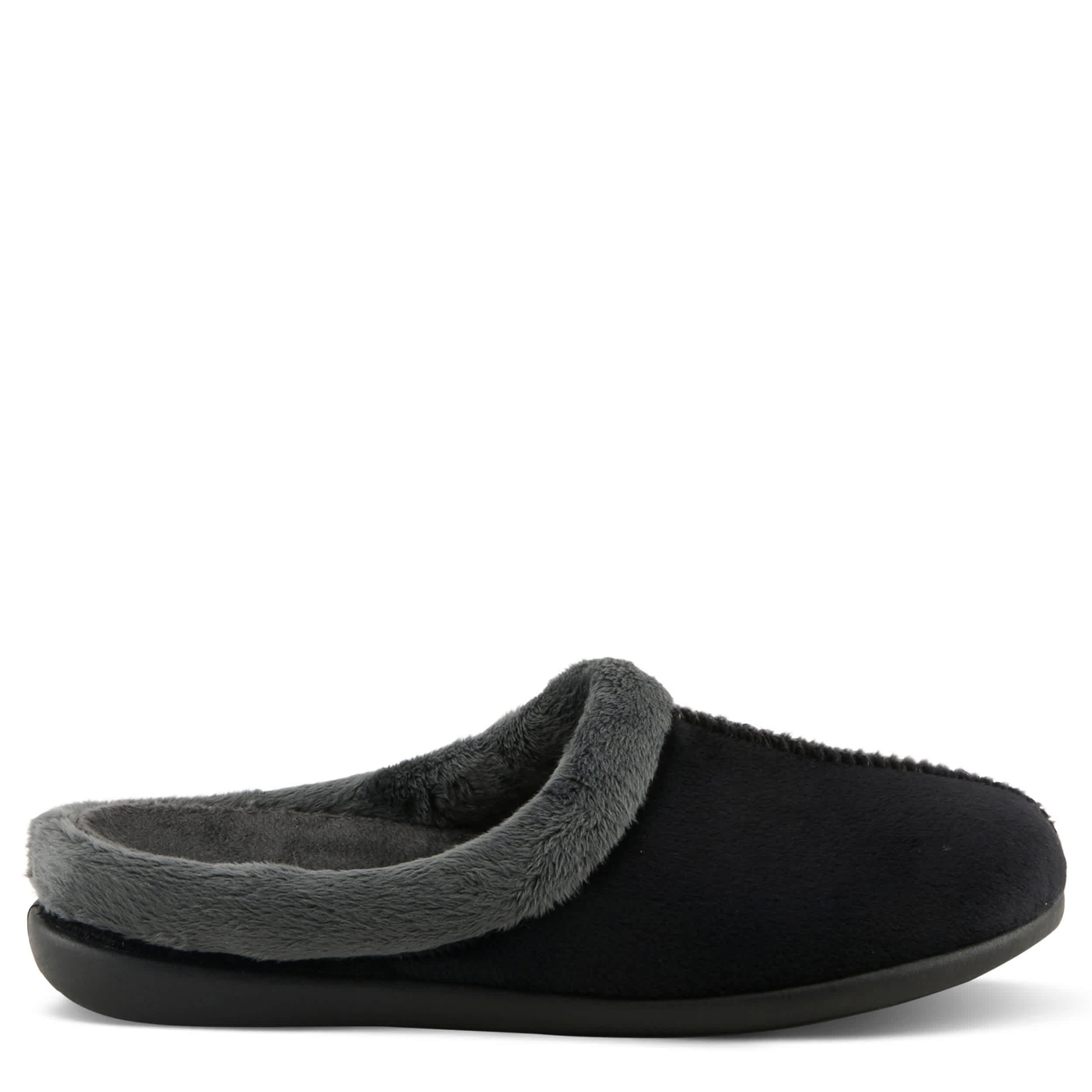 Flexus-WOMENS AUSHANA SLIPPER-BLACK & 