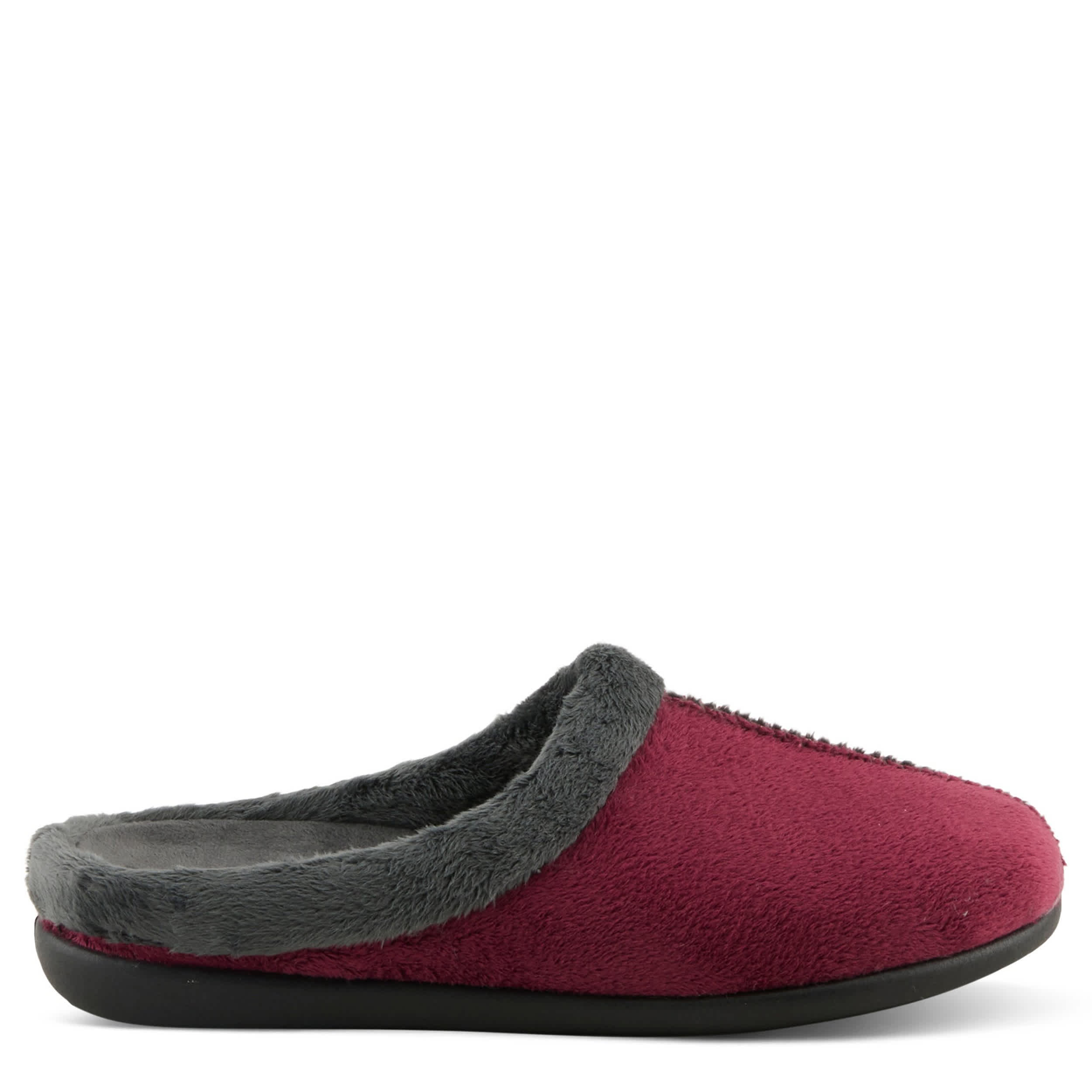 Flexus-WOMENS AUSHANA SLIPPER-DARK RED & MULTICOLOR