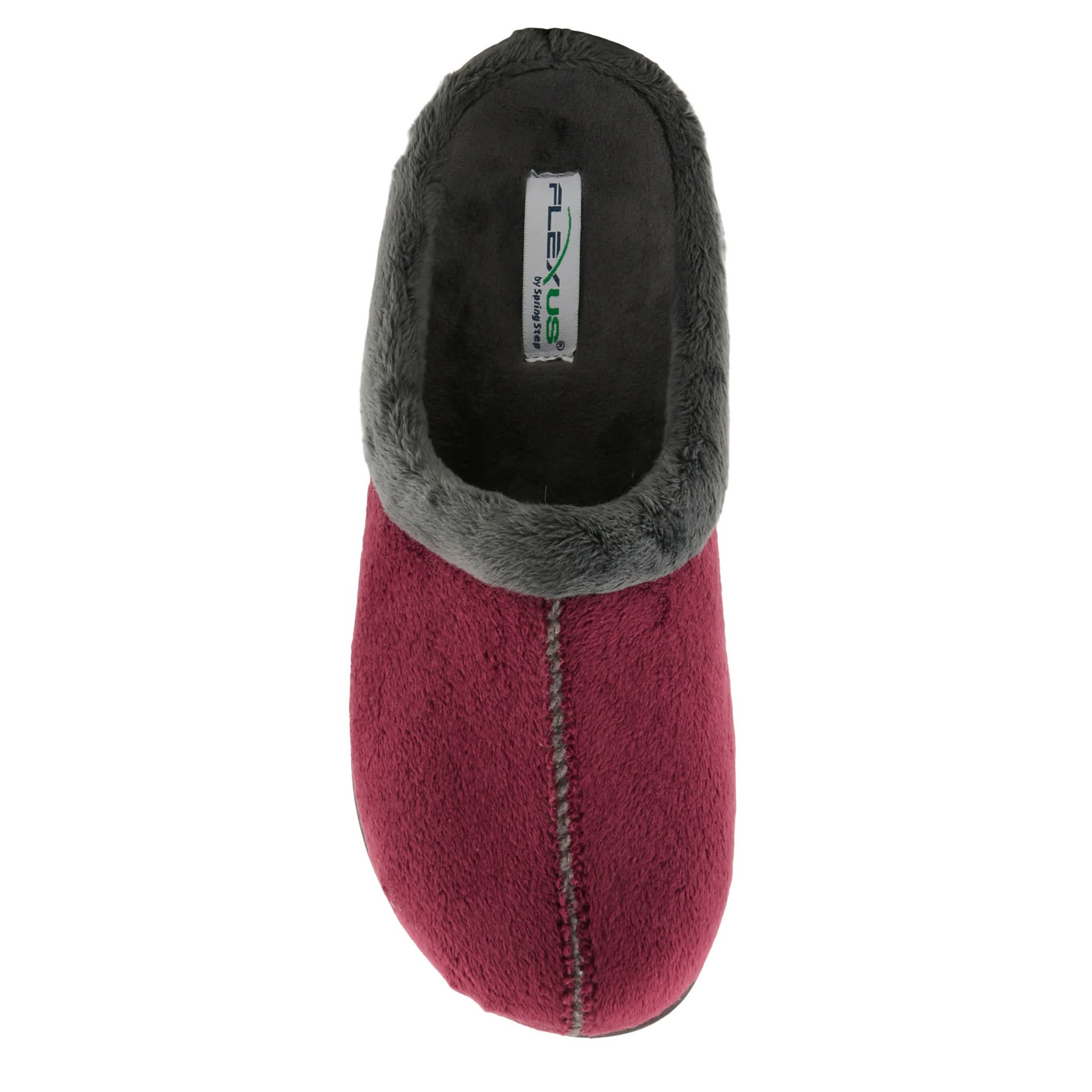 Flexus-WOMENS AUSHANA SLIPPER-DARK RED & MULTICOLOR