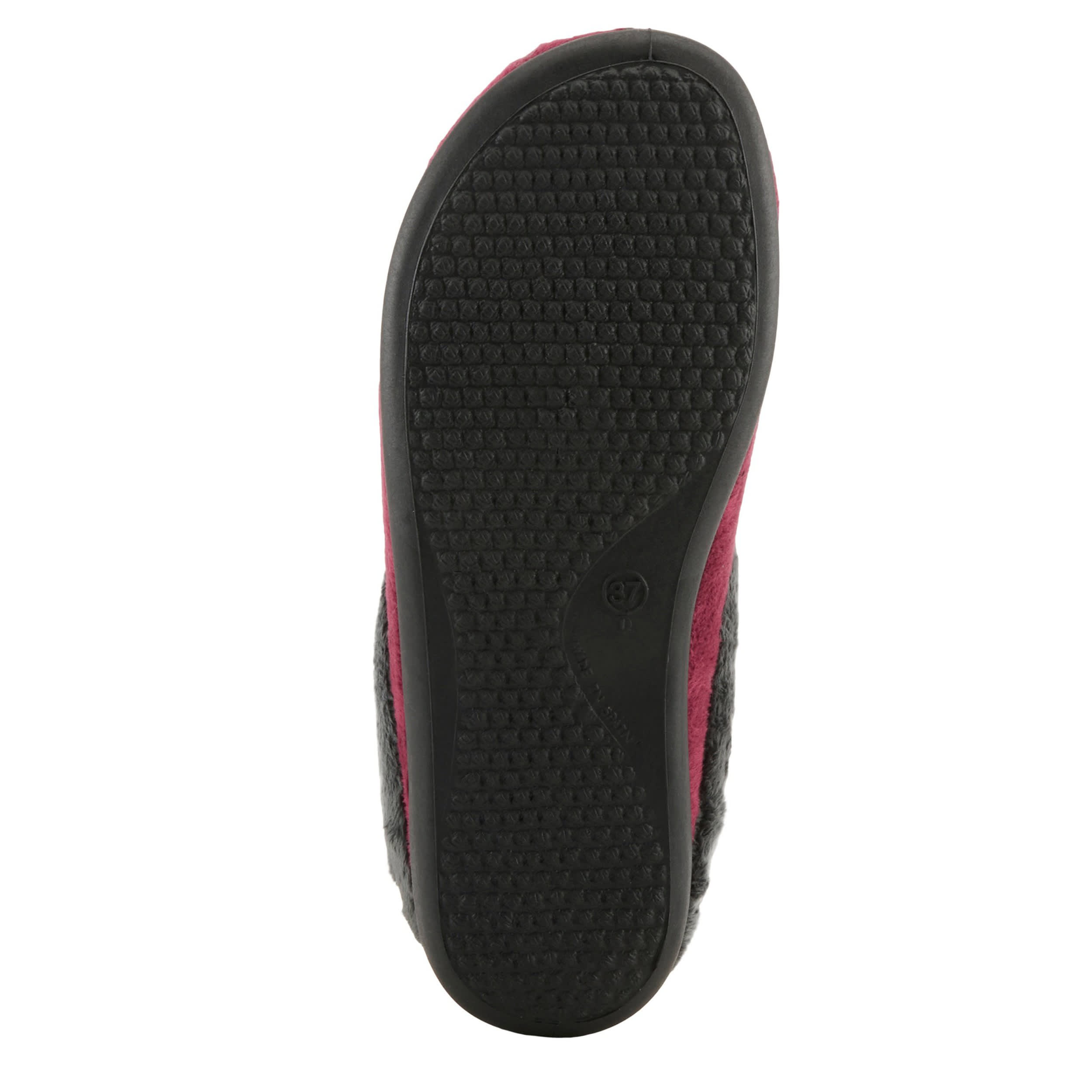 Flexus-WOMENS AUSHANA SLIPPER-DARK RED & MULTICOLOR