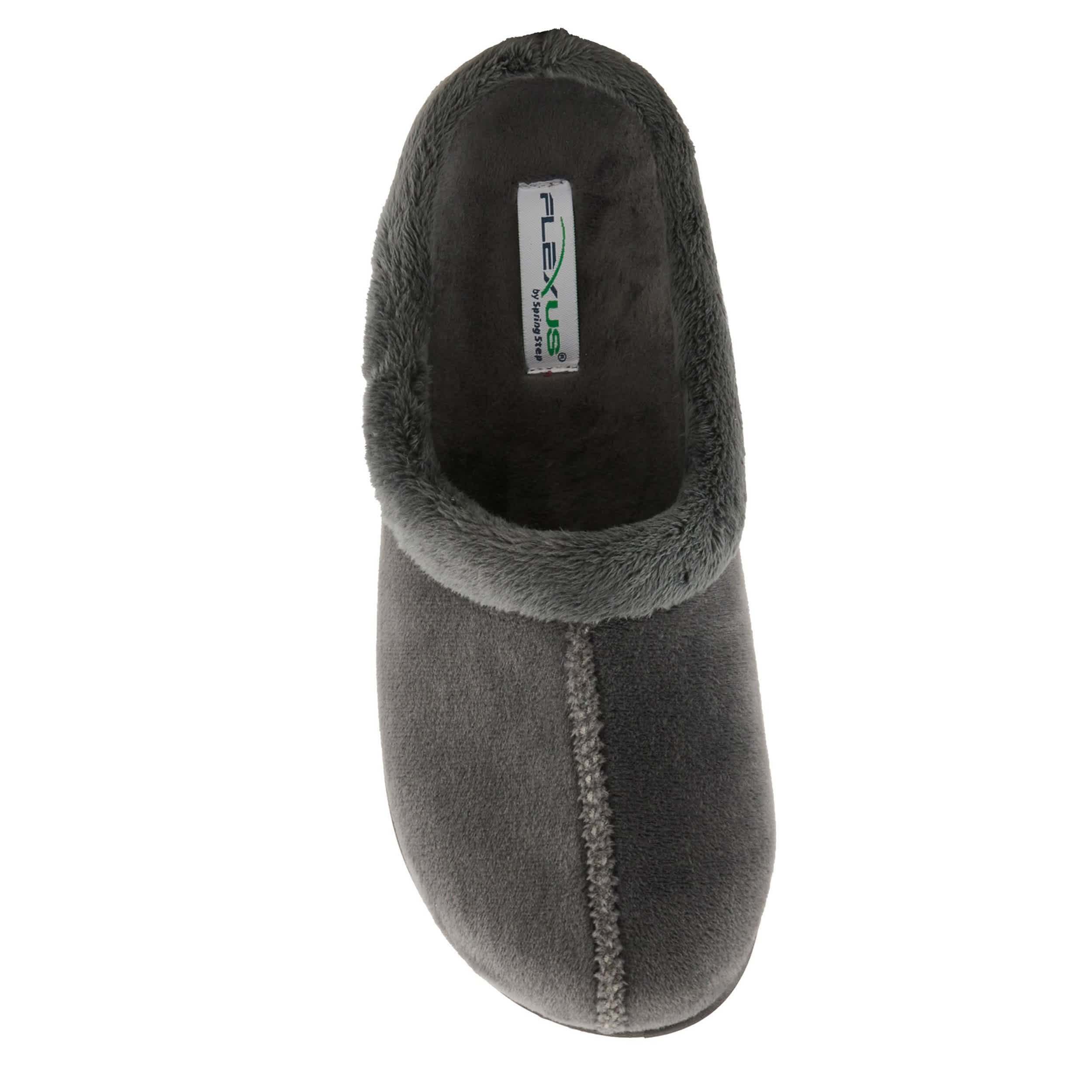 Flexus-WOMENS AUSHANA SLIPPER-DARK GREY & 
