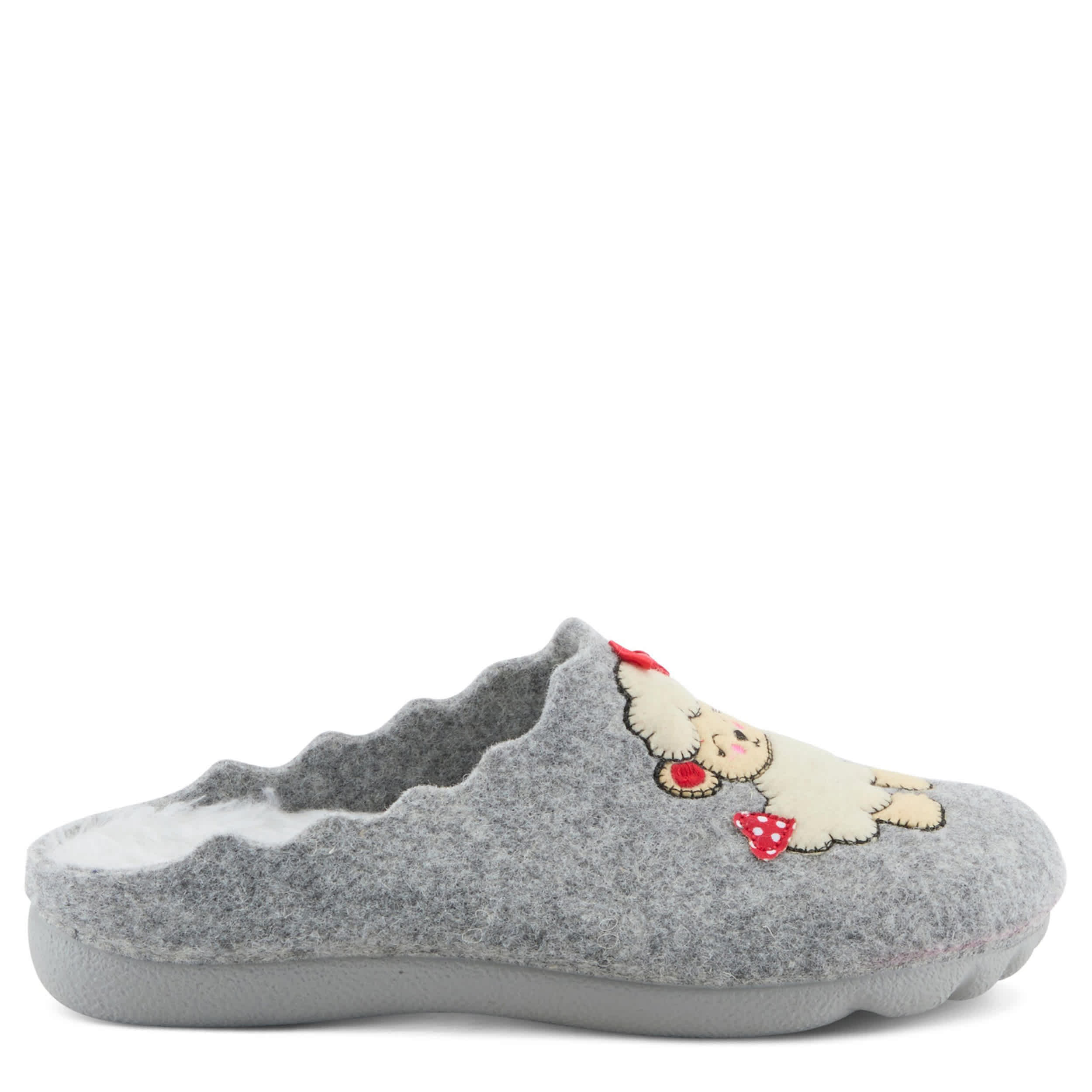Flexus-WOMENS BOPEEP SLIPPER-GREY & MULTICOLOR